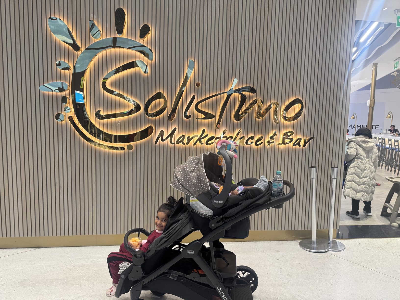 Chicco Corso Flex Convertible Stroller - Legend | Black customer photo 1