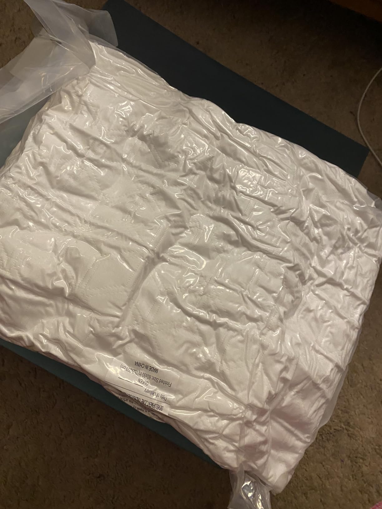 Gotcozy Heated Mattress Pad Queen Size Dual Control - Electric Mattress Pad fit up to 15'' with 6 Heat Settings & 10 Hour Auto Off ETL Certified Machine Washable (White) customer photo 2