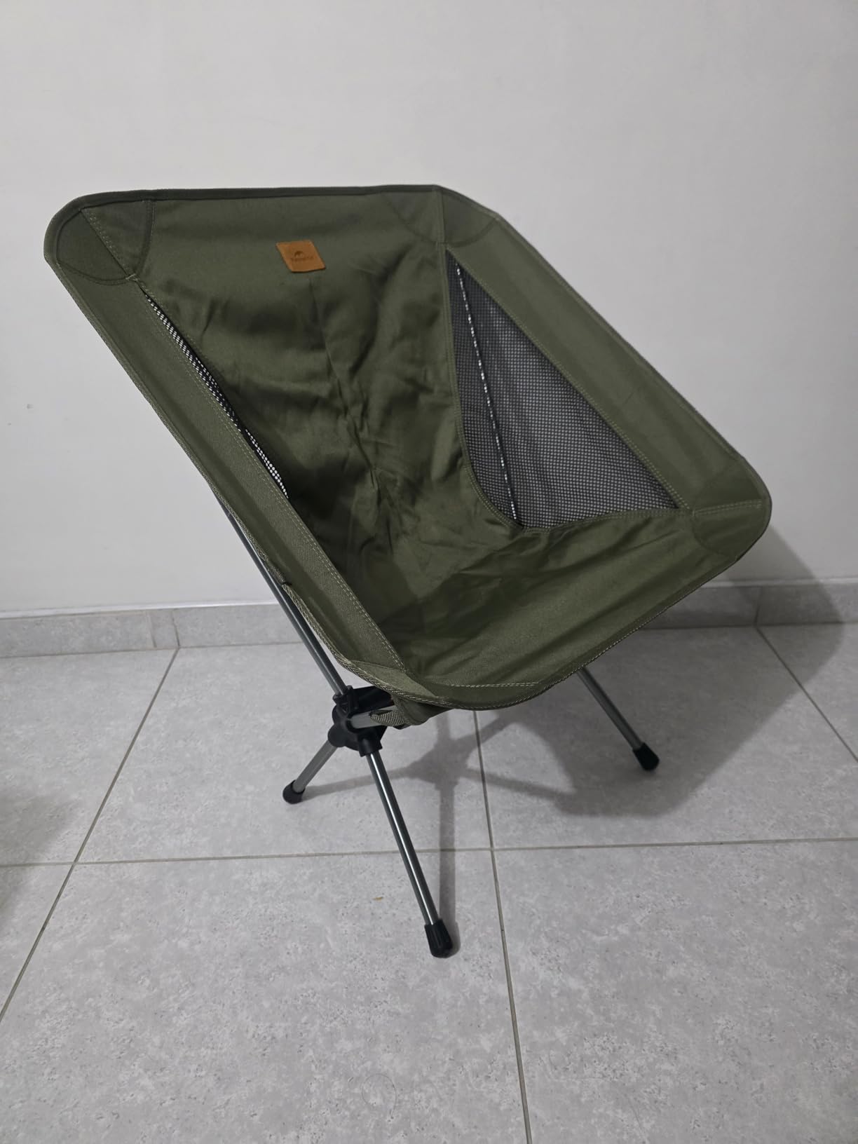 Naturehike YL08 Ultralight Camping Chair, 2.38 LBS Portable Backpacking Chair with Anti-Sinking Feet, Lightweight Compact Folding Hiking Camp Chair customer photo 2