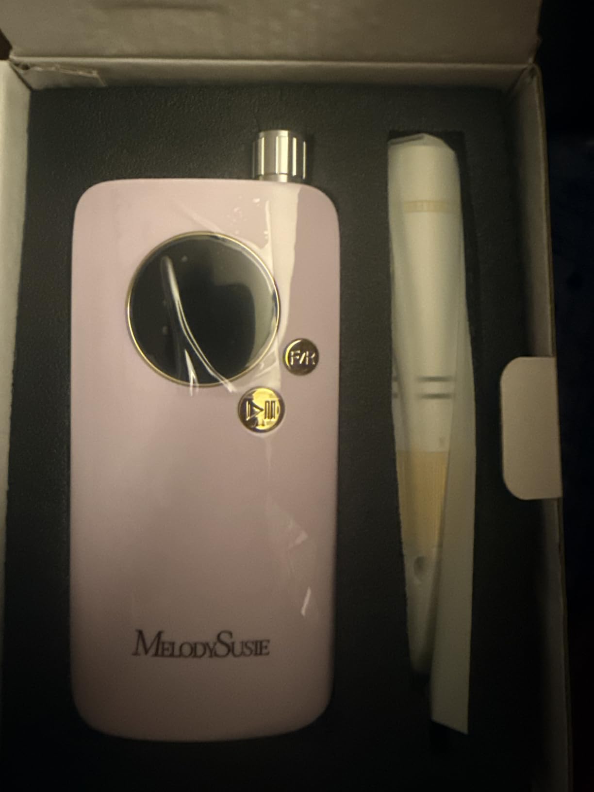 MelodySusie Entry-Level Clip-On Rechargeable Nail Drill, SC320F 30000RPM E-File with Pastel & Colorful Design for Manicure Shaping & Gel Removal, Ideal for Training, Nail Art Practice & Home Use customer photo 2