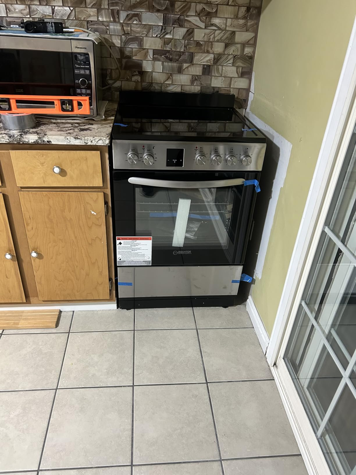Equator 24-Inch Electric Cooking Range with Convection Oven & Air Fryer, 4 Ceramic Burners, ADA Compliant Design, Freestanding Compact Stove, Storage Drawer, UL Listed, 240V - Stainless customer photo 2