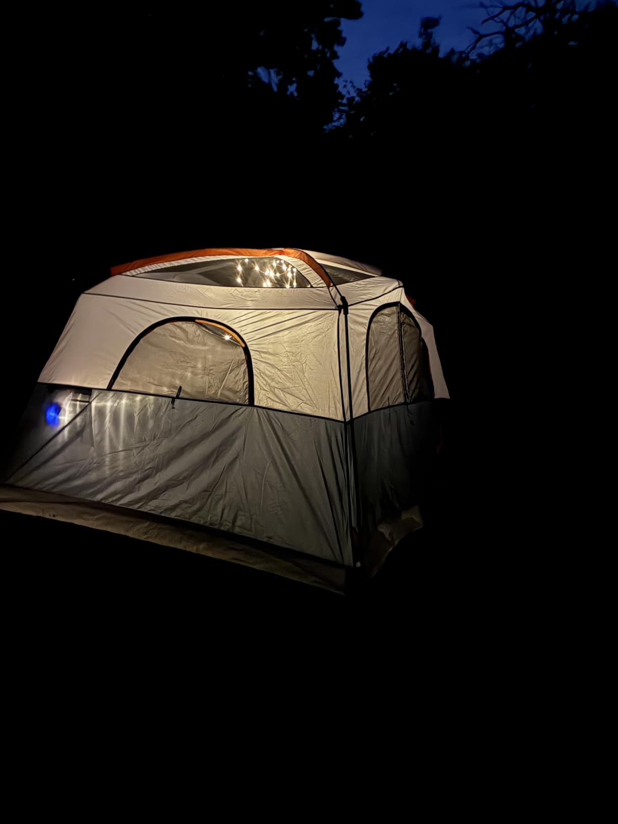 UNP Tents 6 Person Waterproof Windproof Easy Setup, Double Layer Family Camping Tent with 1 Mesh Door & 5 Large Mesh Windows - 10'X9'X78in(H) customer photo 2