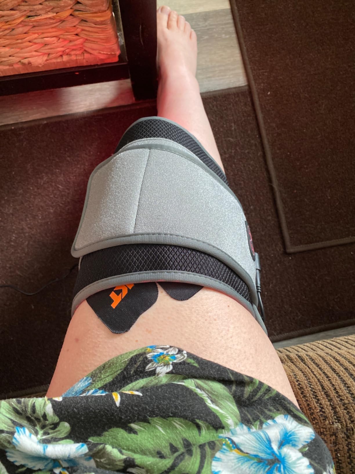 Comfytemp Red Light Belt with 126 LEDs, Wearable Red Light Wrap with Timer, 660nm & 850nm, 22W(Corded) customer photo 1