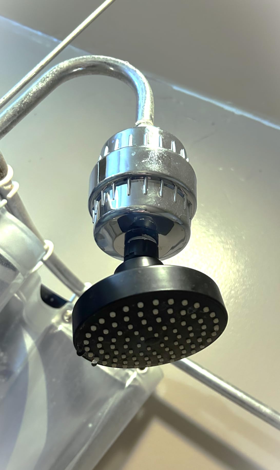 weAQUA Heavy Duty NO BS Shower Filter - 99% Removal for Hard Water, Chlorine, Fluoride, Heavy Metals, Micro-life, Organics and More customer photo 2