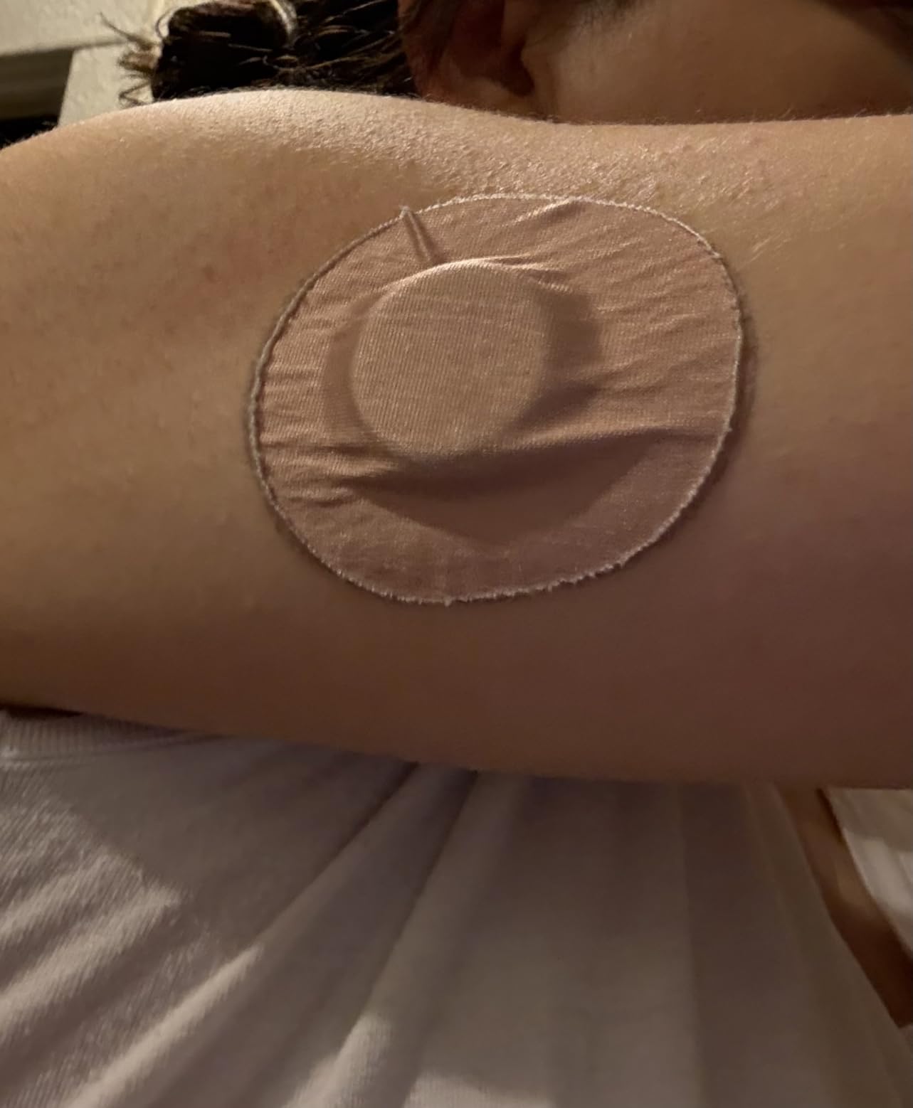 Onida Dexcom G7 Adhesive Patches 20PCS, Waterproof Over Patches for G7 & Stelo Flexible CGM Tape, Pre-Cut Adhesive Medical Tape, Continuous Glucose Monitor Sensor Cover customer photo 2