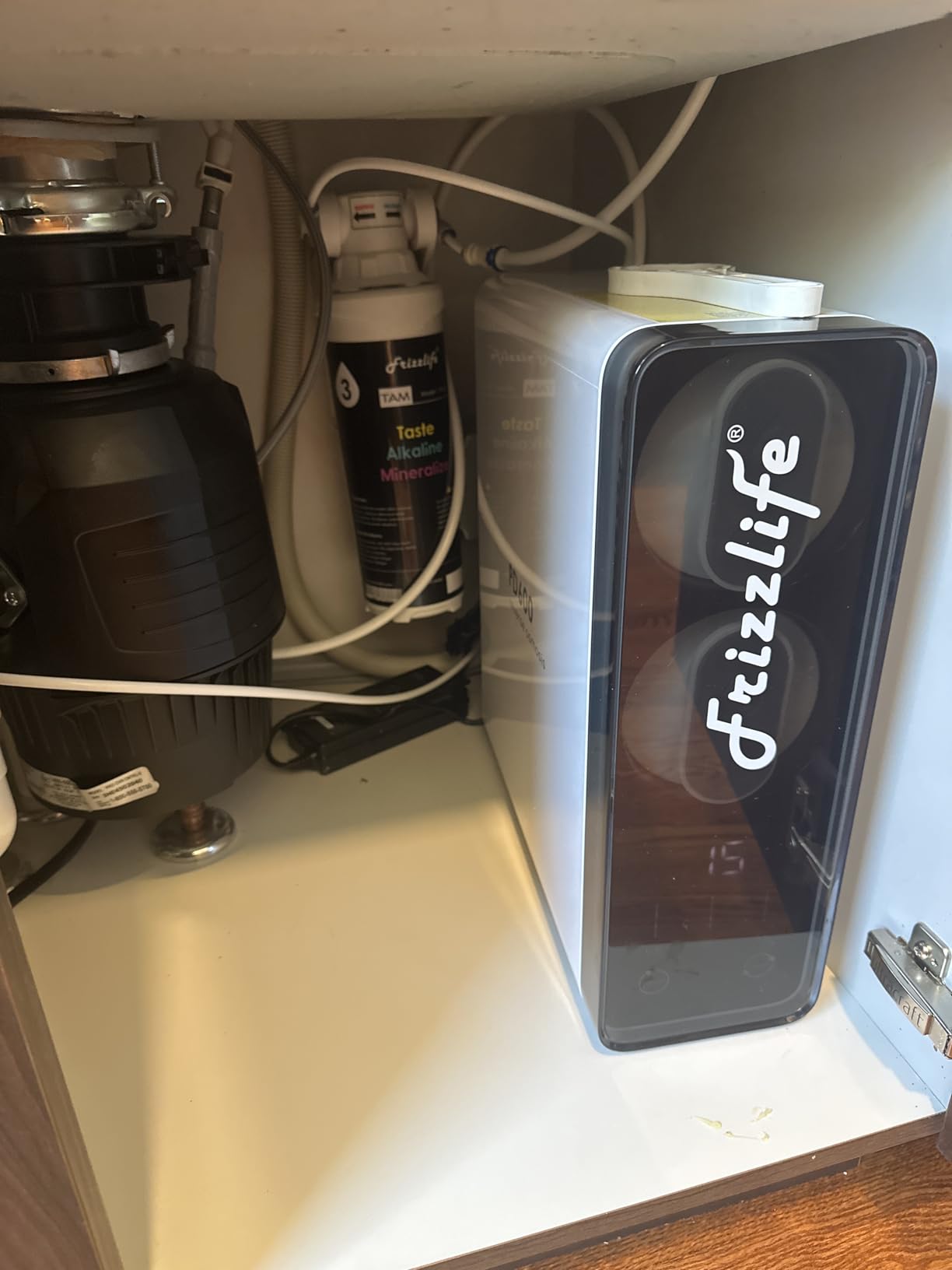 Frizzlife 1200GPD Reverse Osmosis Water Filter, NSF/ANSI 42&58&372 Standards, 11-Stage Tankless RO Water Filtration System customer photo 1