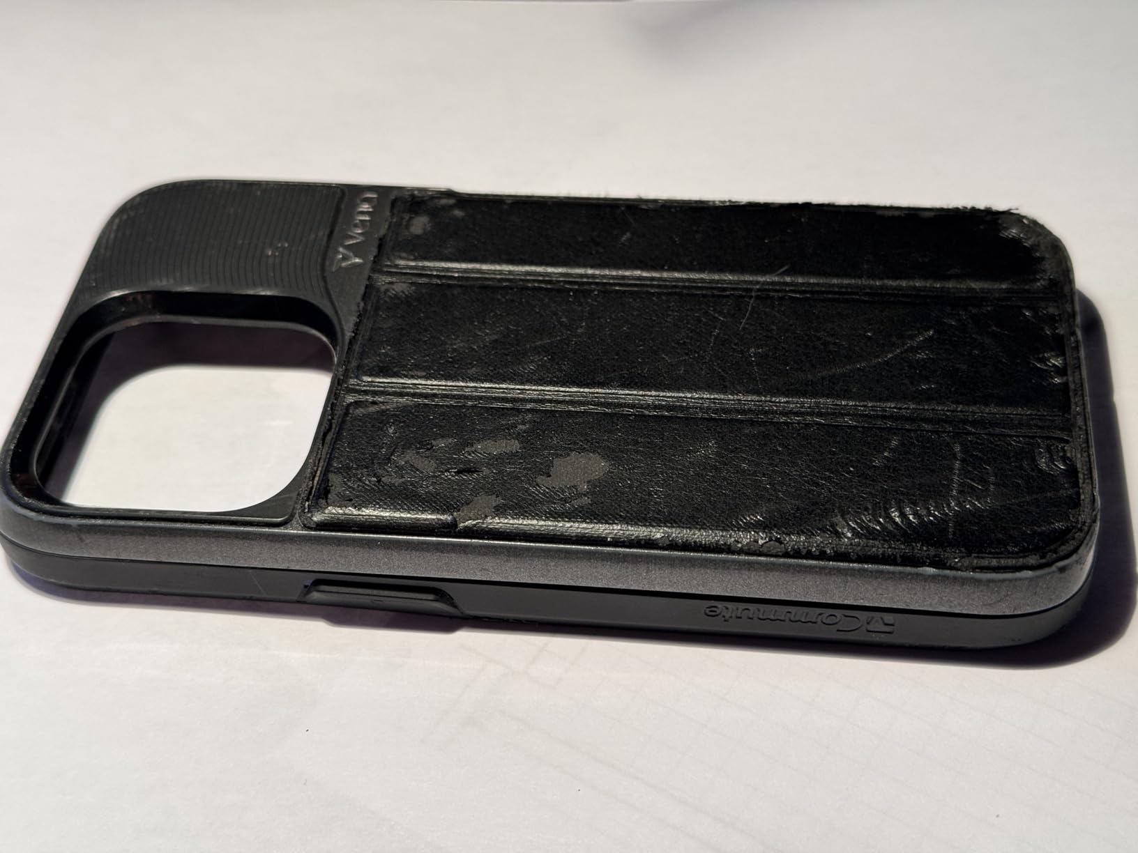VENA vCommute for iPhone 16 Wallet Case, [Military Grade Drop Protection] Flip Leather Cover Slot Card Holder with Kickstand - Black customer photo 1