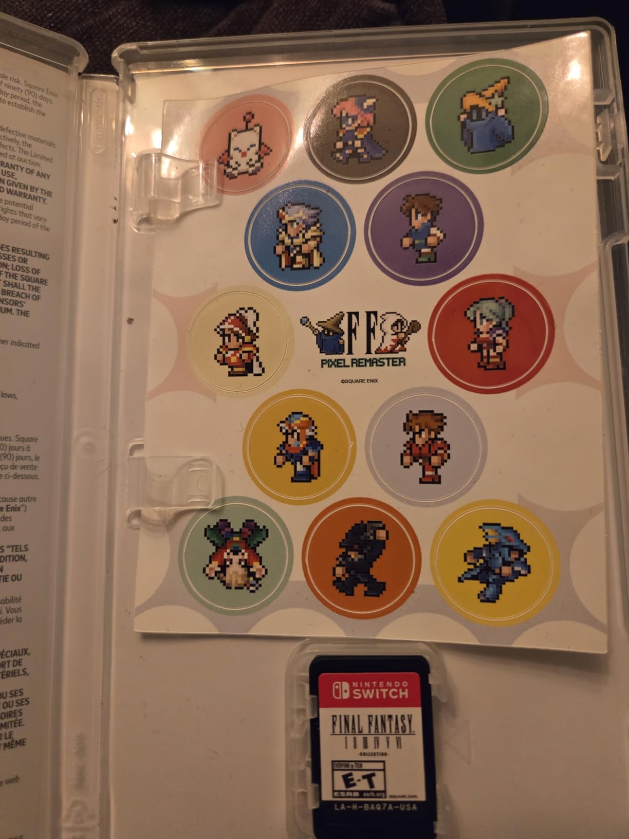 FINAL FANTASY I-VI Collection Anniversary Edition - 2024 (NSW) customer photo 1