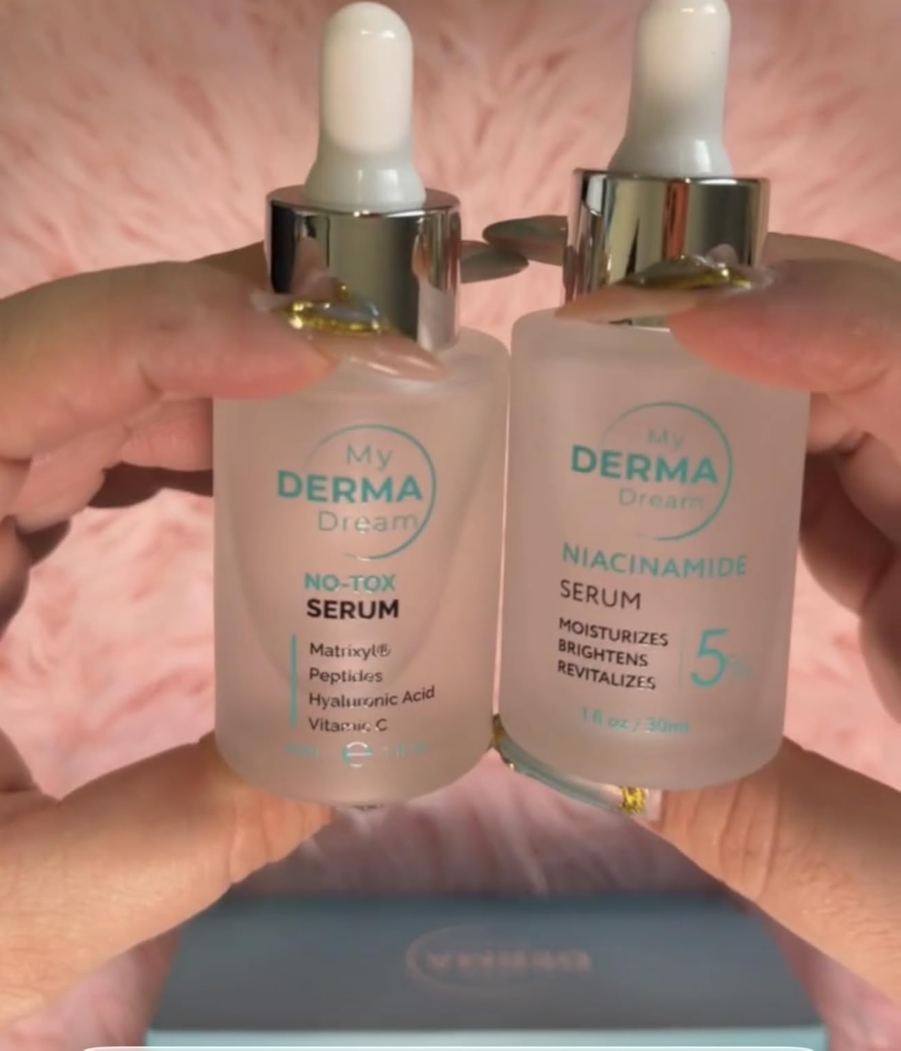 MyDermaDream MyoGlow & Niacinamide Serum & NoTox Serum - Total Body Skin Tightening and Lifting Device for Face, Neck, Arms, and Legs customer photo 1