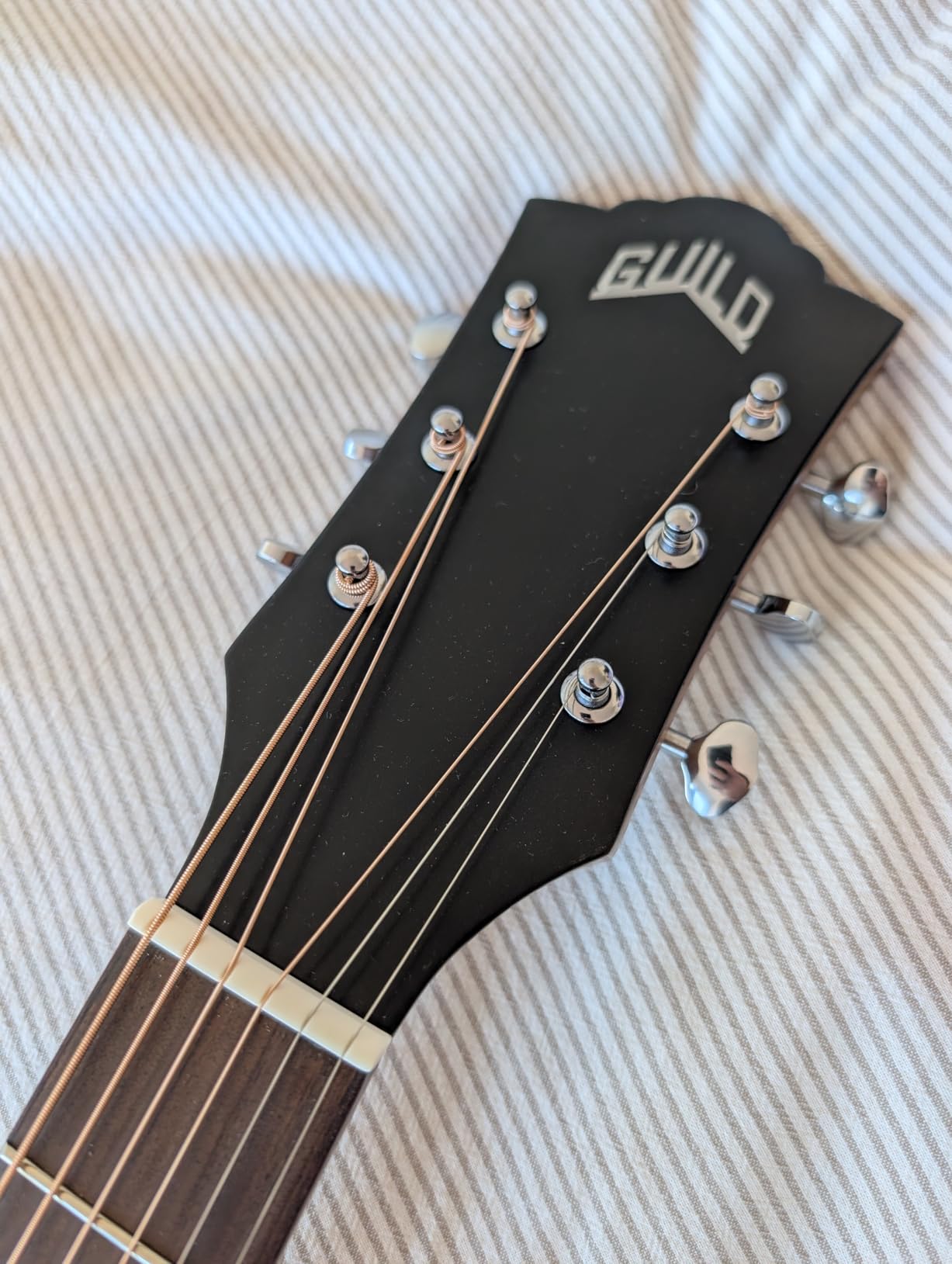 Guild D-320 Dreadnought Acoustic Guitar, Natural customer photo 1