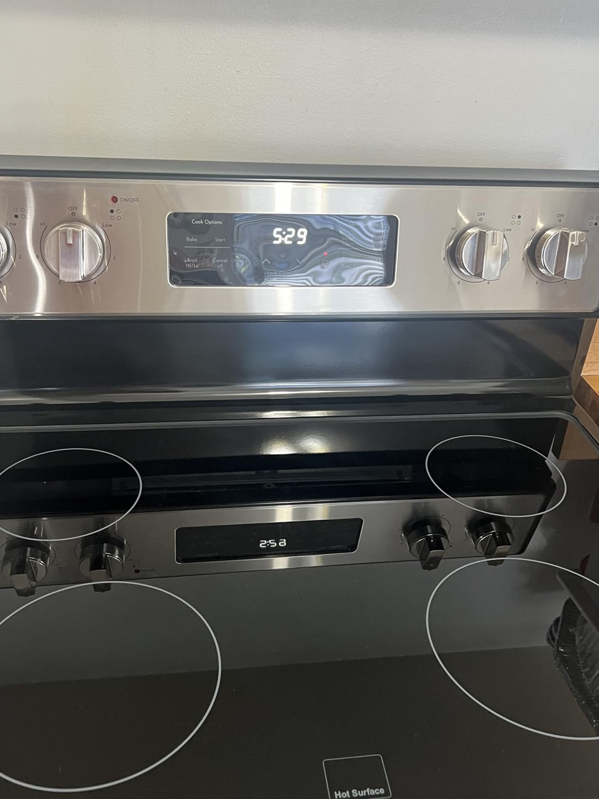 Kenmore 5.2 cu ft. Rear Control Electric Range - 4 Cooktop Elements - Steam Clean Oven & Hidden Bake for Easy Cleaning - Ultra-Durable Chrome Racks & Storage Drawer - Black customer photo 2