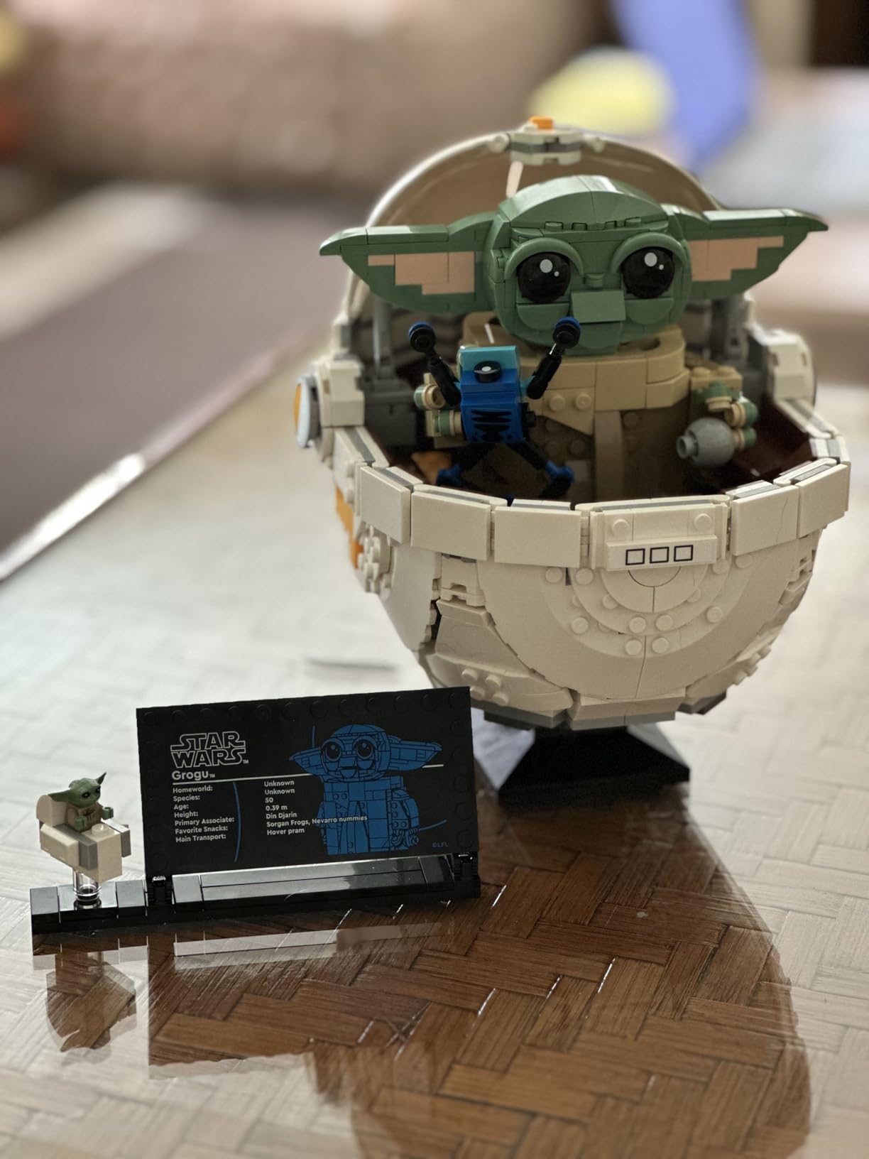 LEGO Star Wars Grogu with Hover Pram Building Toy Set (75403) customer photo 2