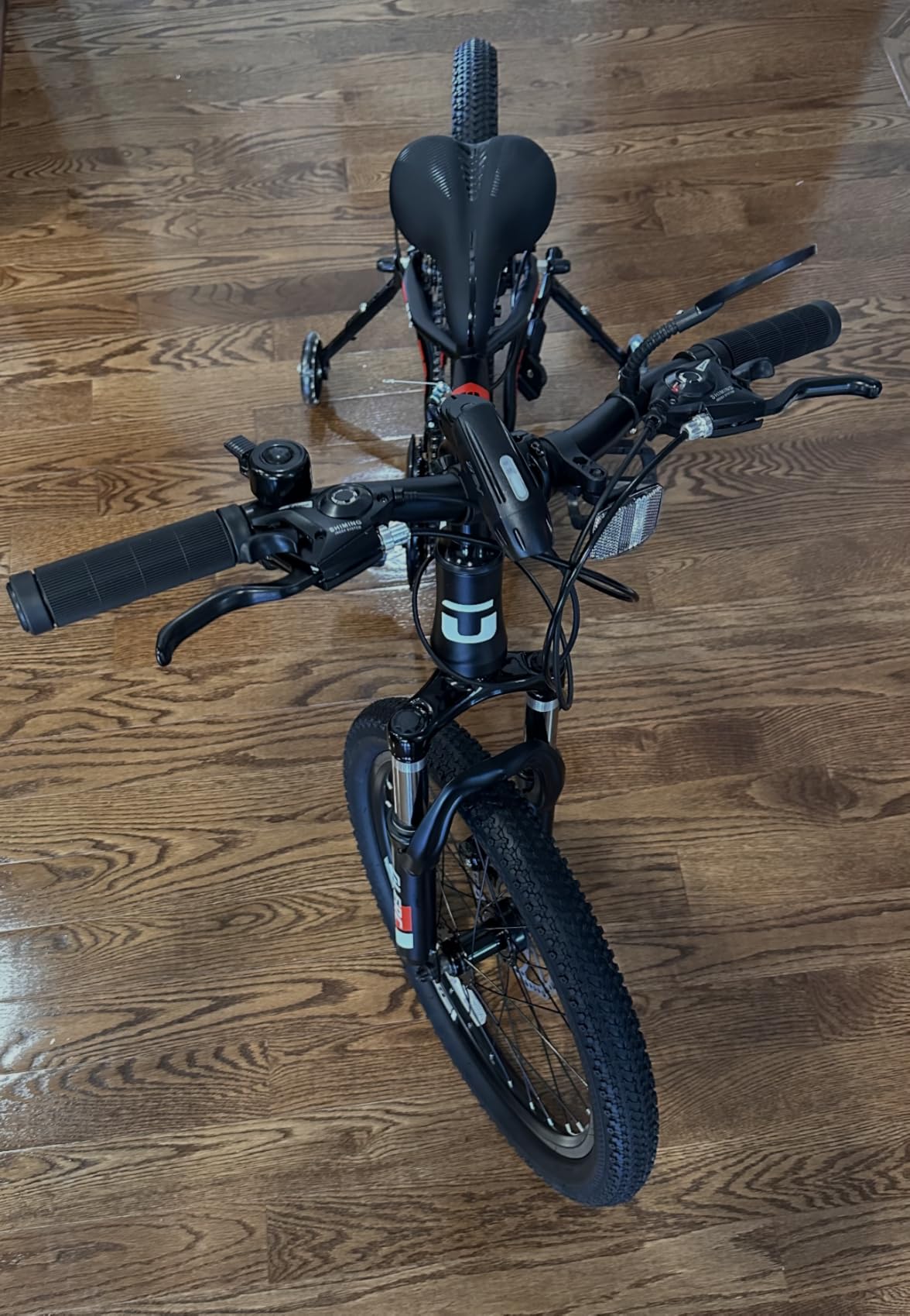 Glerc 20 24 26 Inch Kids Bike, Kids Mountain Bike for Boys and Girls Ages 6+, 21-Speed Skyline Bicycle with Front Suspension and Disc Brakes customer photo 2