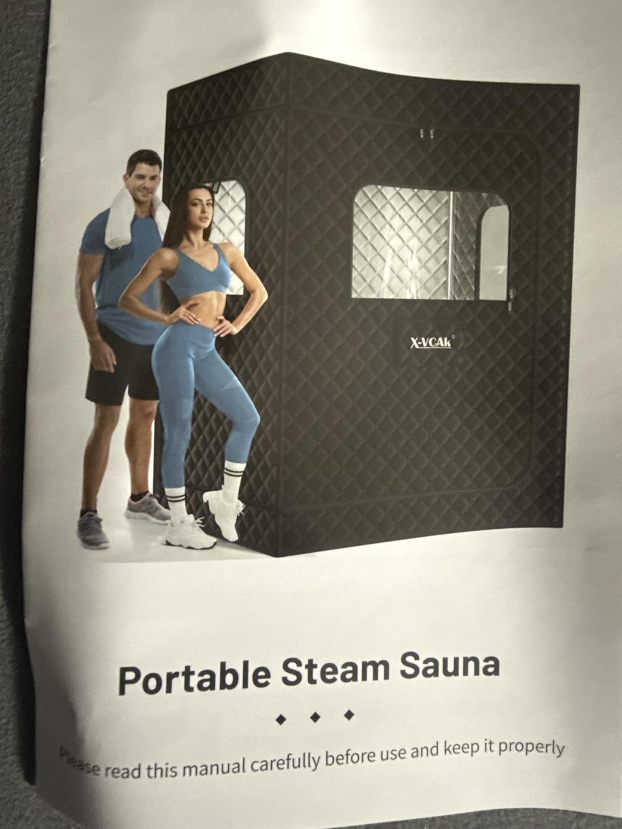 X-Vcak 2 Person Sauna, Extra Large Sauna, Portable Steam Sauna Tent with 2 Steamers, 2 Folding Chair, 71