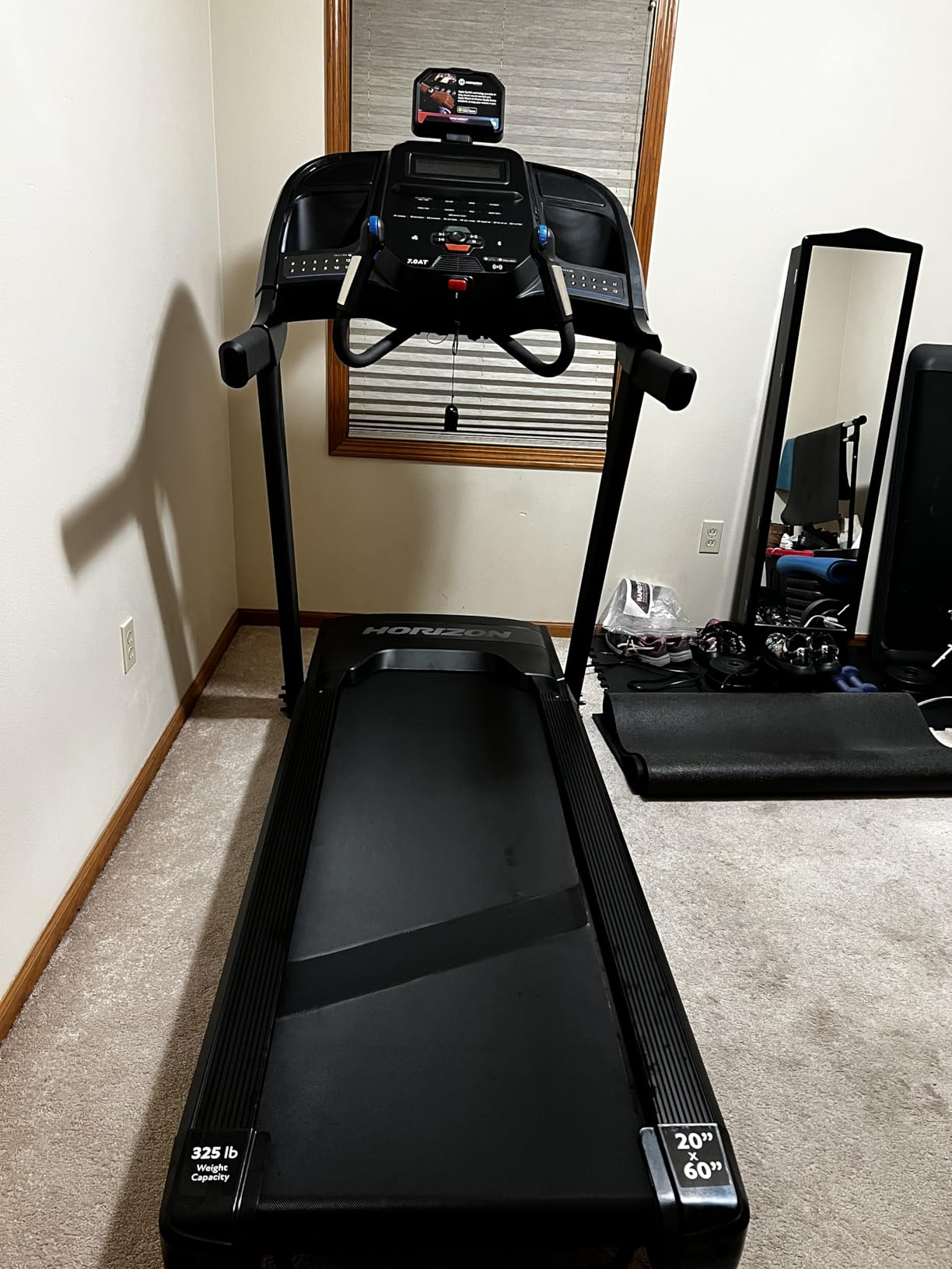Horizon Fitness Treadmill (Mid-Range Model) customer photo 2