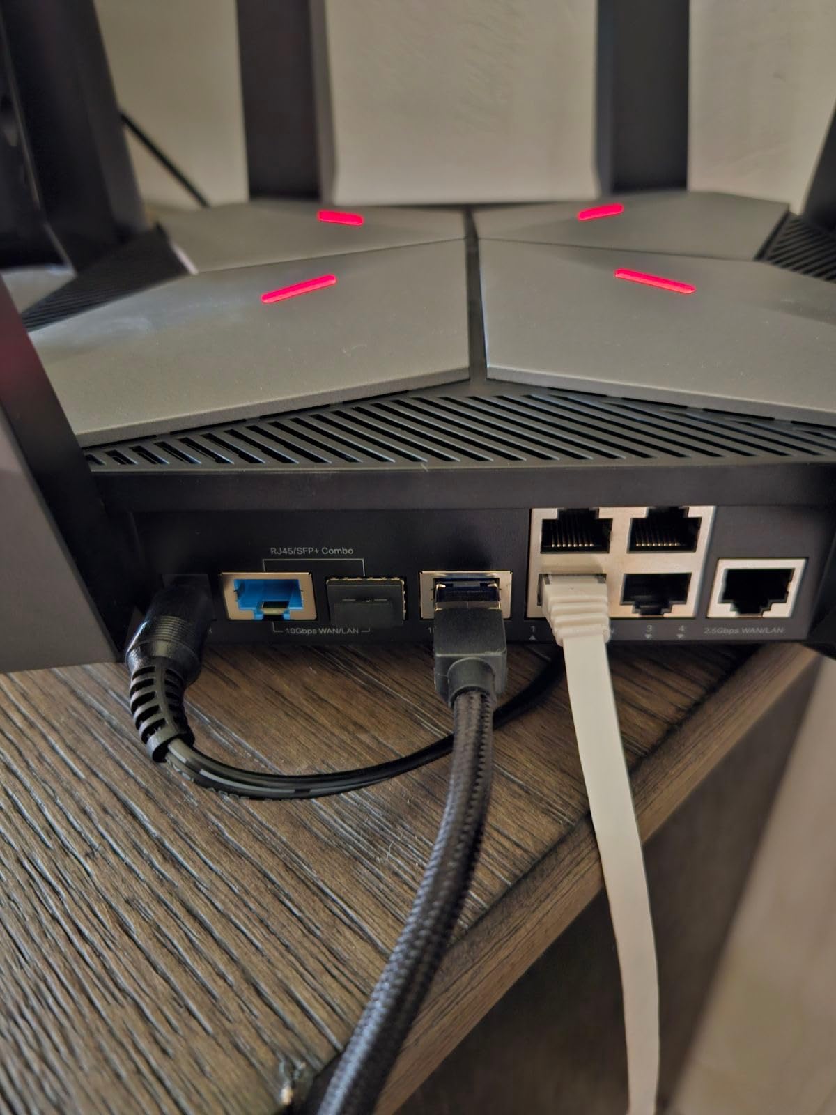 TP-Link Tri-Band AXE5400 Wi-Fi 6E Gaming Router Archer GXE75 | 6-Stream 5.4 Gbps | 1x2.5G + 4x1G Ports, USB 3.0 | Exclusive Acceleration, Gaming Port & Panel, RGB Lighting customer photo 1