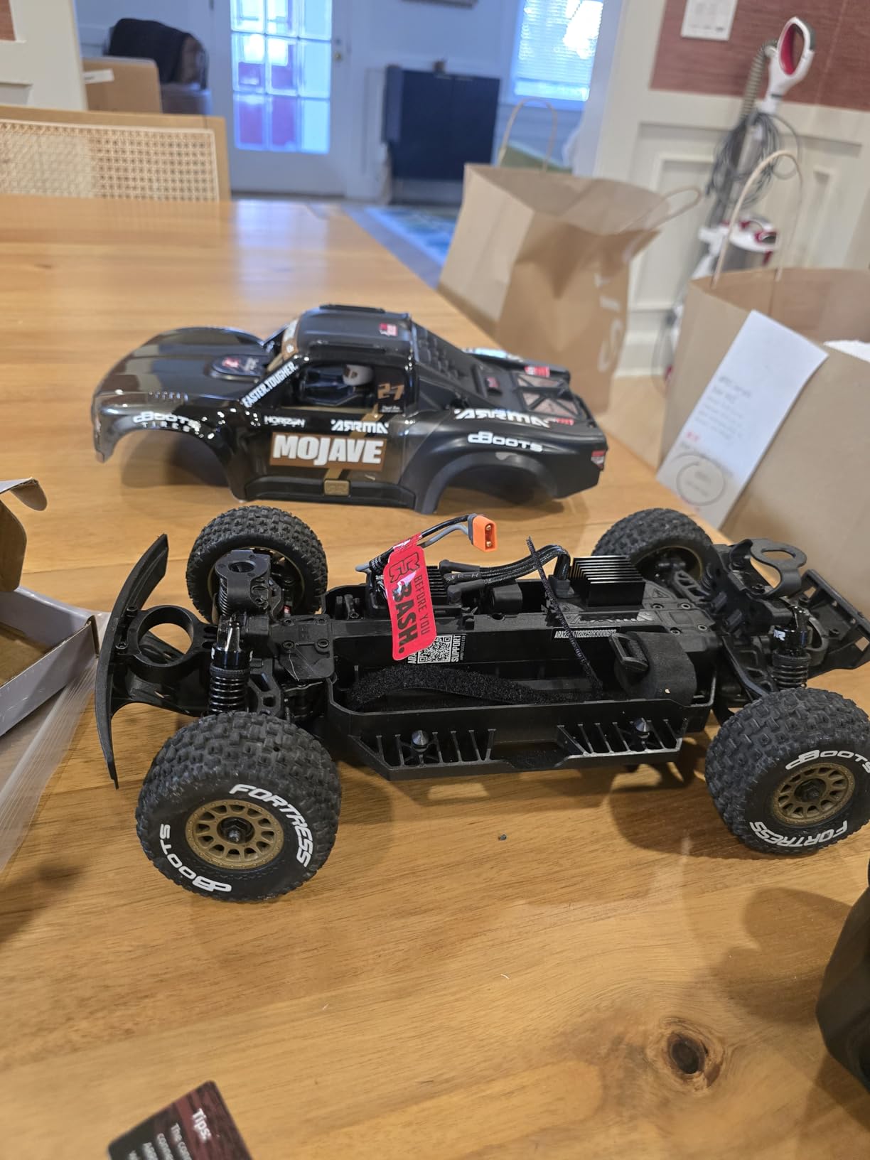 ARRMA RC Truck Mojave GROM 4X4 223S BLX Brushless Small Scale Desert Truck RTR (Battery and Charger Not Included) with DSC, Black, ARA2304T1 customer photo 1
