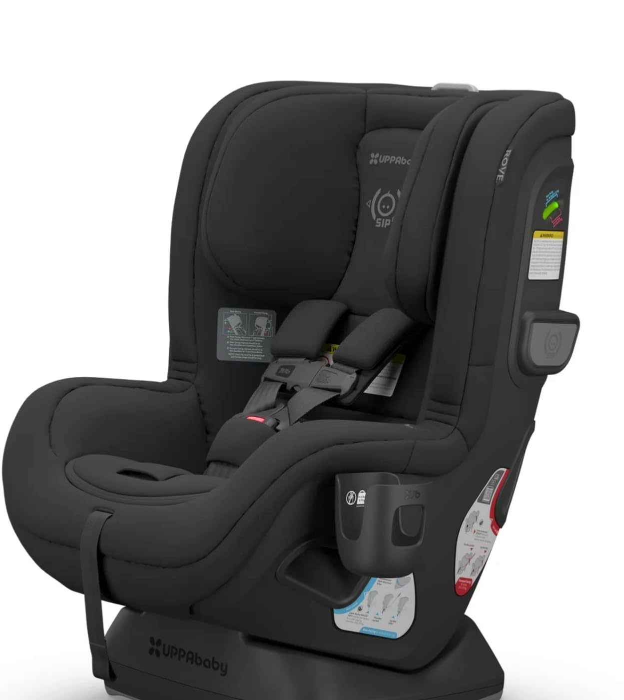 UPPAbaby Rove Convertible Car Seat - 2-in-1 Rear + Forward Facing - Quick + Secure 3-Step Install - Intuitive Safety Technology + Comfort Features - Cup Holder Included - Cody (Coastal Blue) customer photo 1