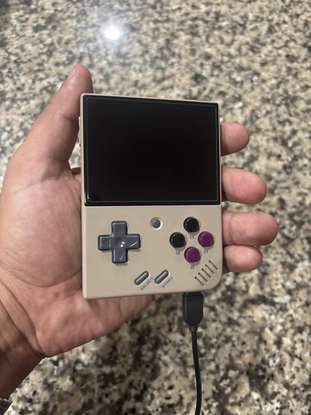 Miyoo Mini Plus Retro Emulator Handheld Game Console with WiFi & RTC, Gray customer photo 2
