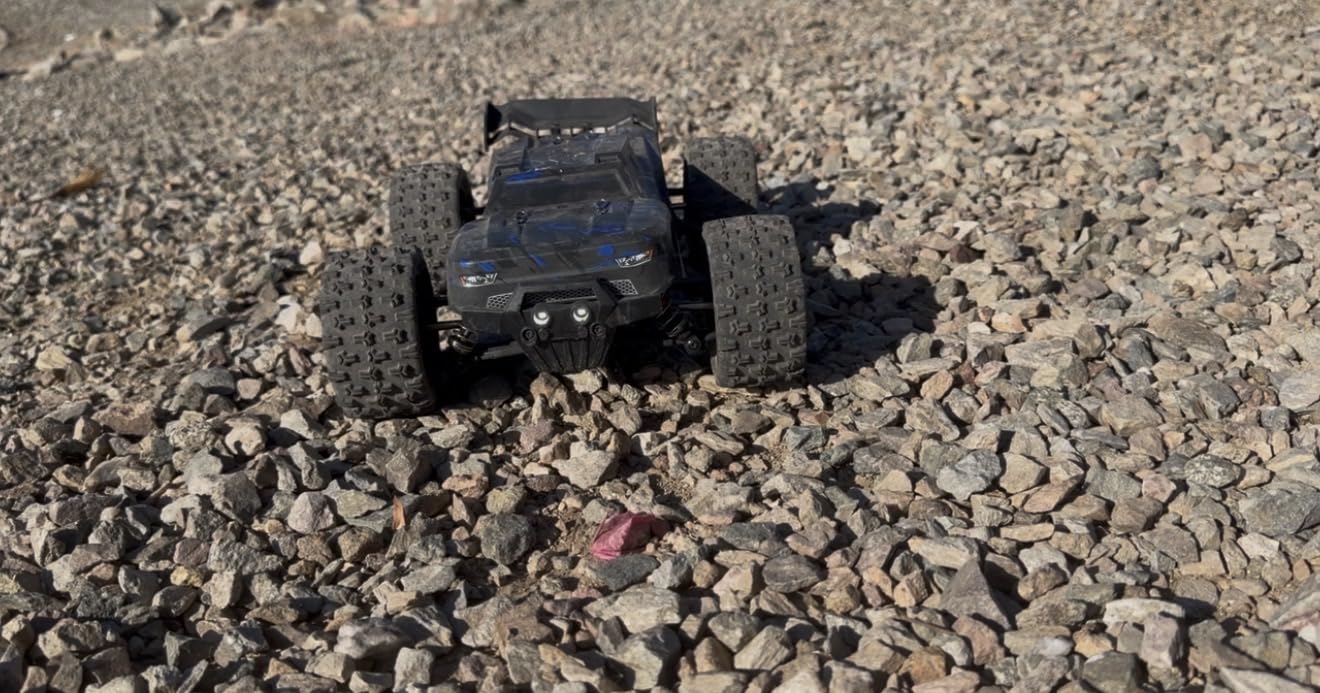 1:14 Scale RC Cars for Adults, 60KPH High Speed RC Truggy, 4X4 Off-Road Remote Control Truck, Waterproof Electric Car with 2S Battery, All Terrain RC Vehicle for Snow, Sand, Beach & Rocky Surfaces customer photo 1