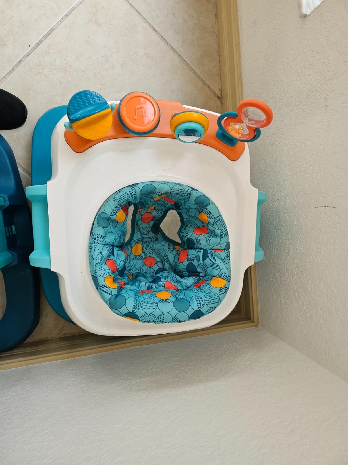 Safety 1st Ready, Set, Walk! DX Developmental Walker, Spotlight Teal customer photo 2