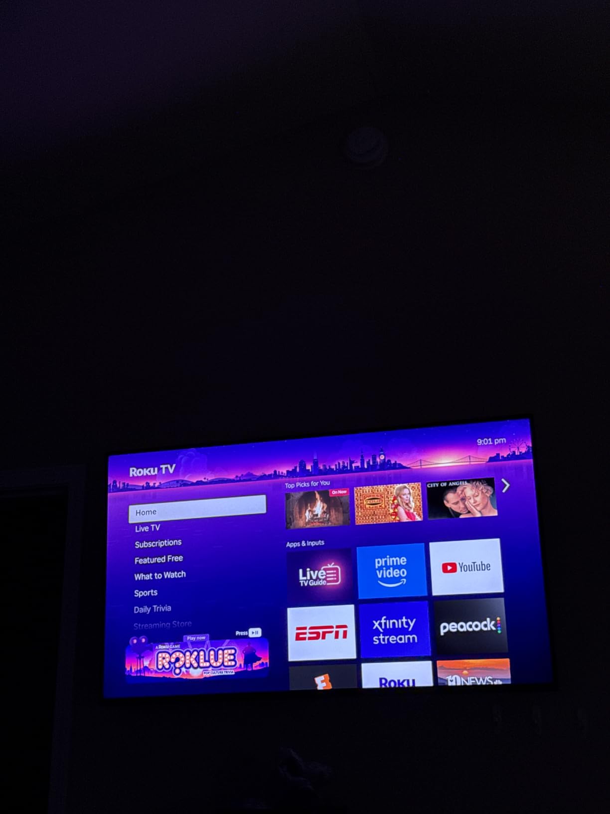Roku Smart TV - 65-Inch Pro Series, Mini-LED TV - RokuTV with Backlit Voice Remote Pro - Flat Screen 4K QLED Television with 120Hz Refresh Rate & Dolby Vision IQ, Live News, Sports, Entertainment customer photo 1