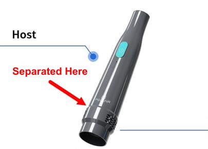 PoolMr Handheld Pool Vacuum for Above Ground Pool & Hot Tub Vacuum, with 2 Brush Heads, 90 Mins Running Time, 13.2 Gallons/Min Powerful Suction, Ideal for Cleaning Debris and Sand Underwater, Black customer photo 2