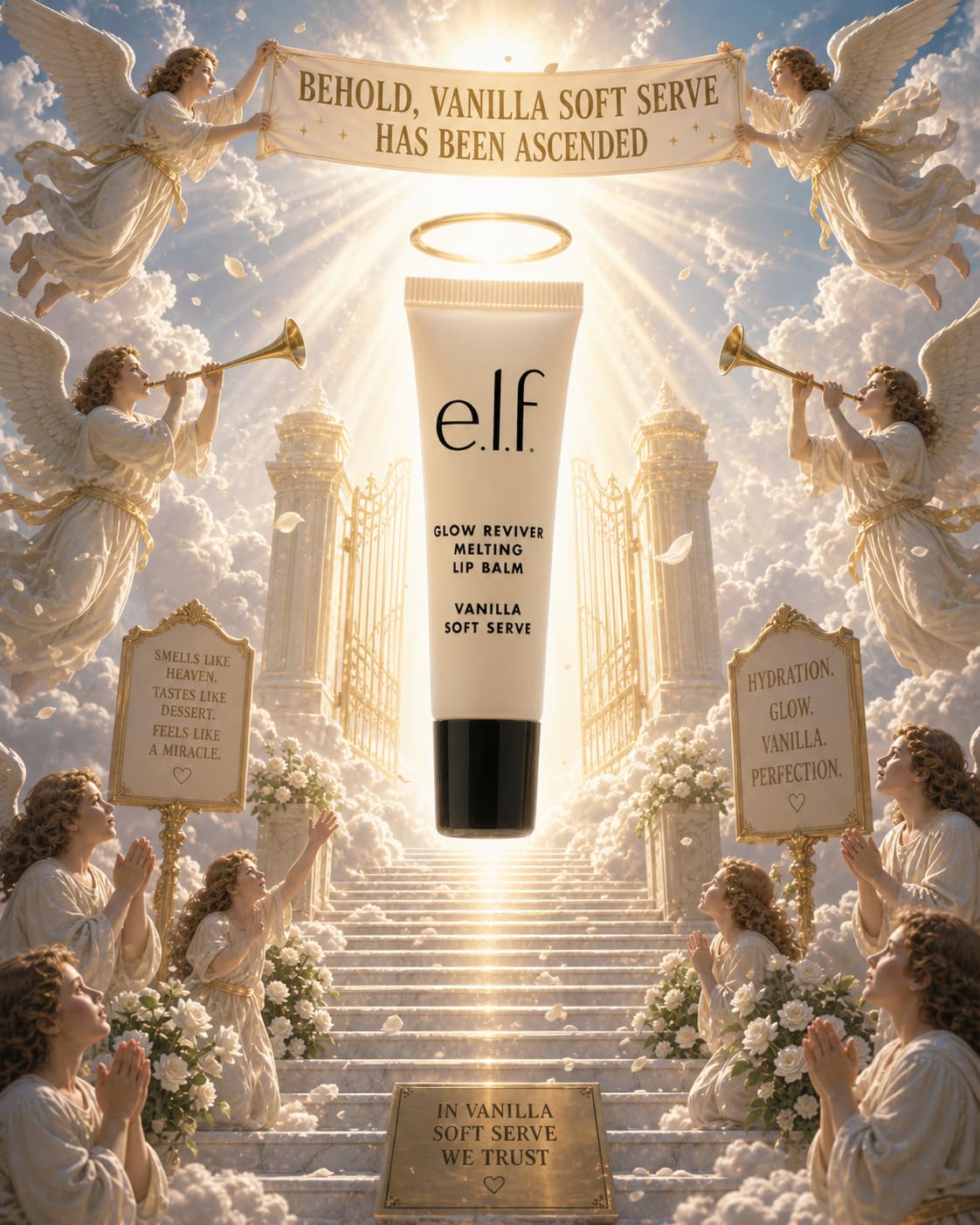e.l.f. Glow Reviver Melting Lip Balm, Hydrating Tinted Lip Balm For A Glossy Finish & Soft, Supple Lips, Vegan & Cruelty-Free, Blackberry Sorbet customer photo 1