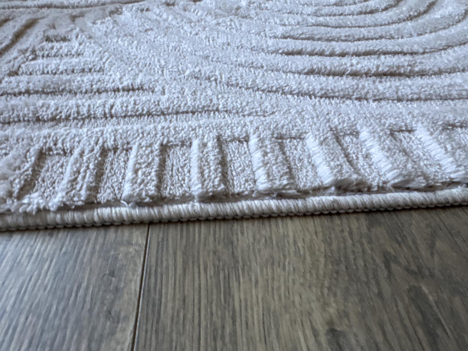 Pauwer 8x10 Washable Area Rugs for Living Room Modern Beige Solid Color Soft Fluffy Rugs for Bedroom Non Slip Boho Accent Indoor Mat Floor Carpet Cover for Kids Room Dining Room Kitchen Office customer photo 2