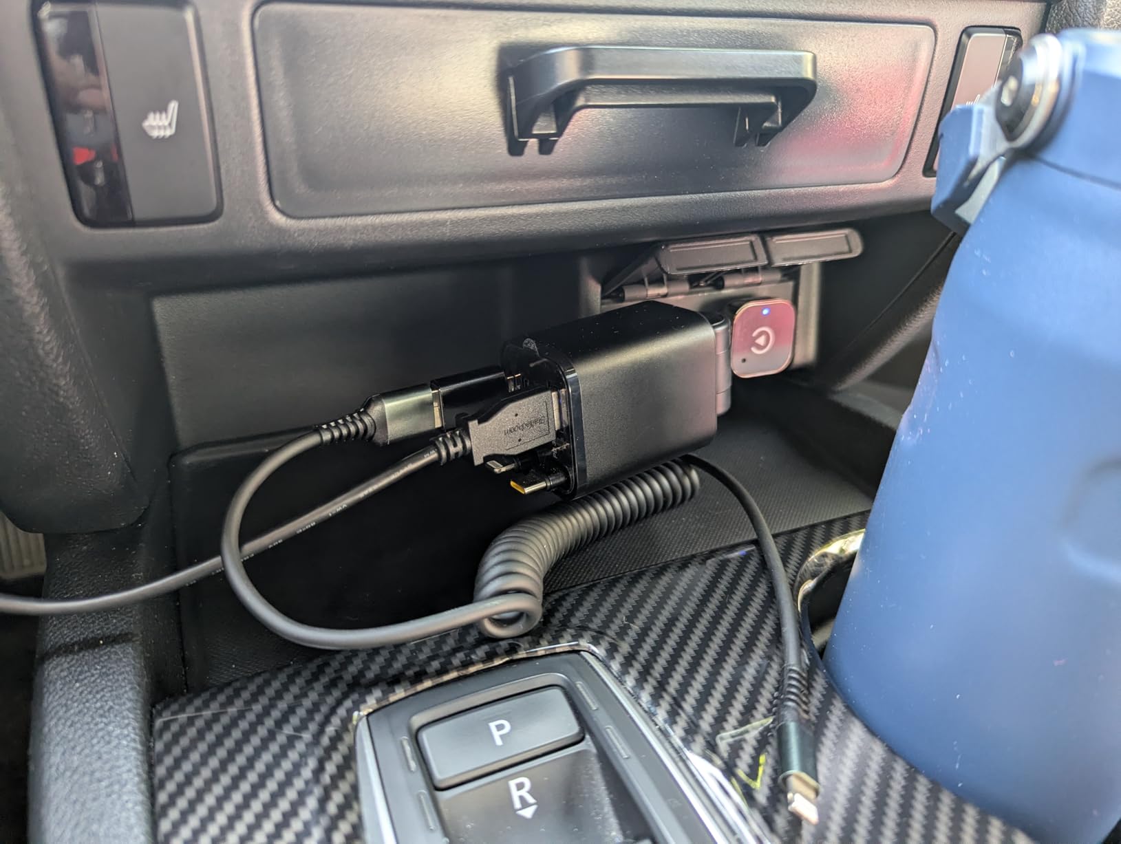 2-in-1 Wireless CarPlay & Android Auto Adapter, Plug & Play Dongle Converts Wired to Wireless, Fast Auto-Connect, No Delay, USB/USB-C Port (Black) customer photo 1