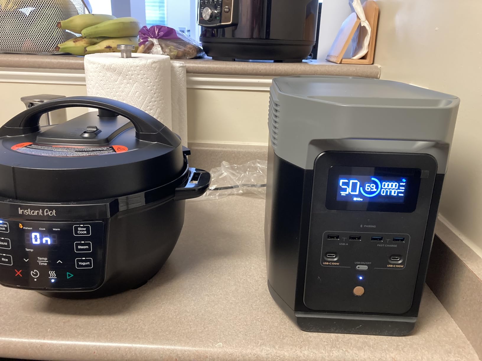 4QT RIO Mini 7-in-1 Multi-Cooker, Pressure Cooker, Slow cook, Sauté, Steam, Rice Maker, Yogurt, & Warmer, Black, 4 Quarts customer photo 2