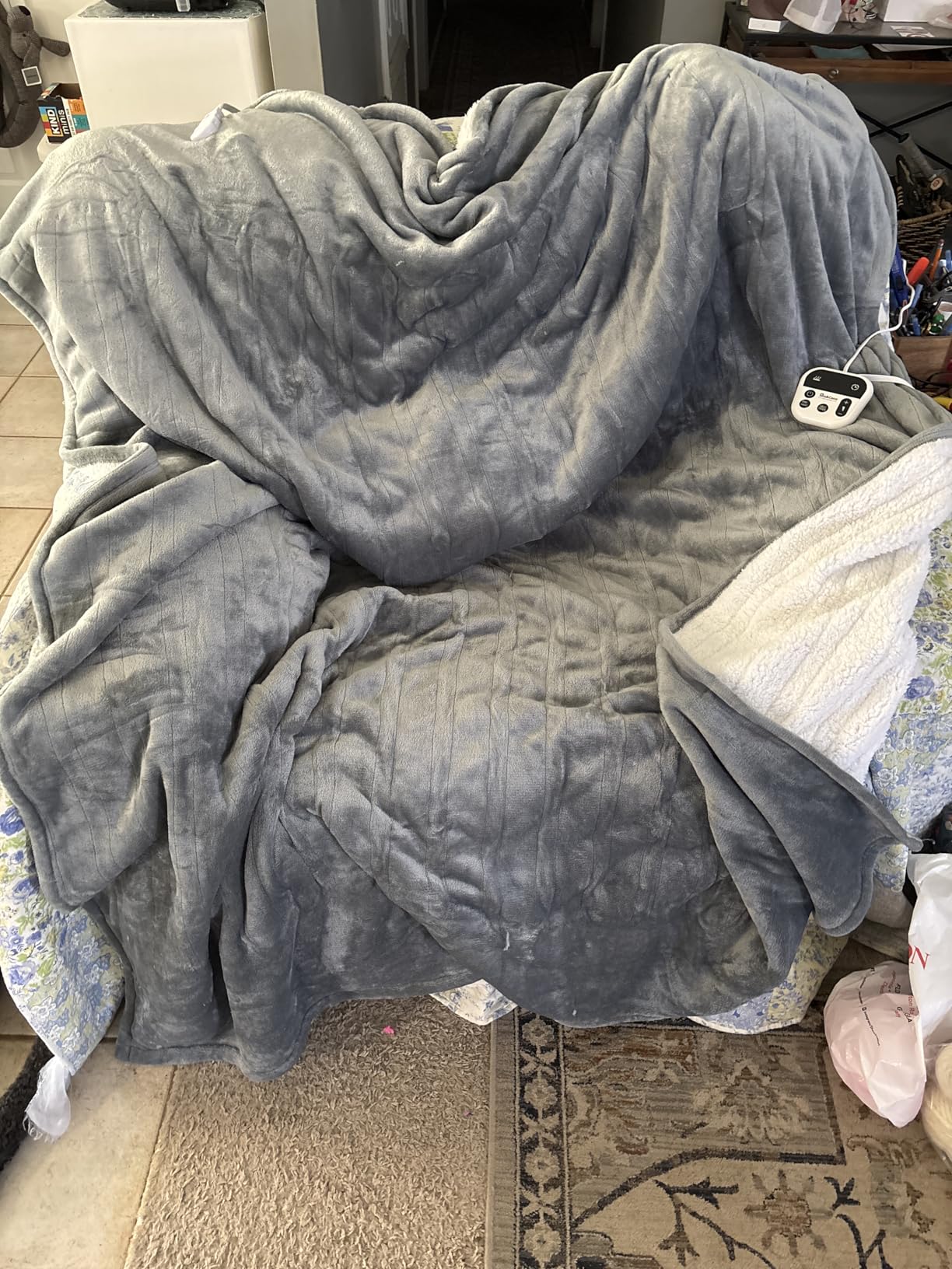 Mia&Coco Heated Blanket Full Size -72