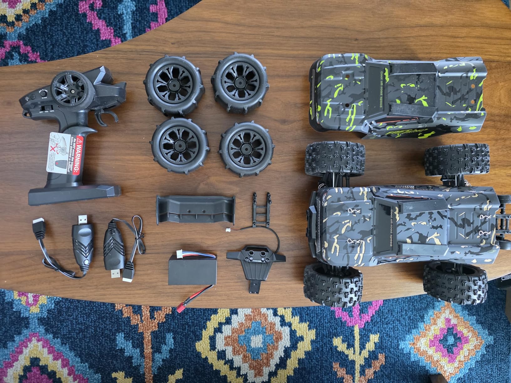 1/14 Brushless RC Cars for Adults Fast 50+ mph, RC Trucks 4x4 Offroad Waterproof, Electric Powered High Speed Remote Control Car, Fast Extreme All Terrain RC Truggy with 3S Battery for Snow Sand customer photo 1