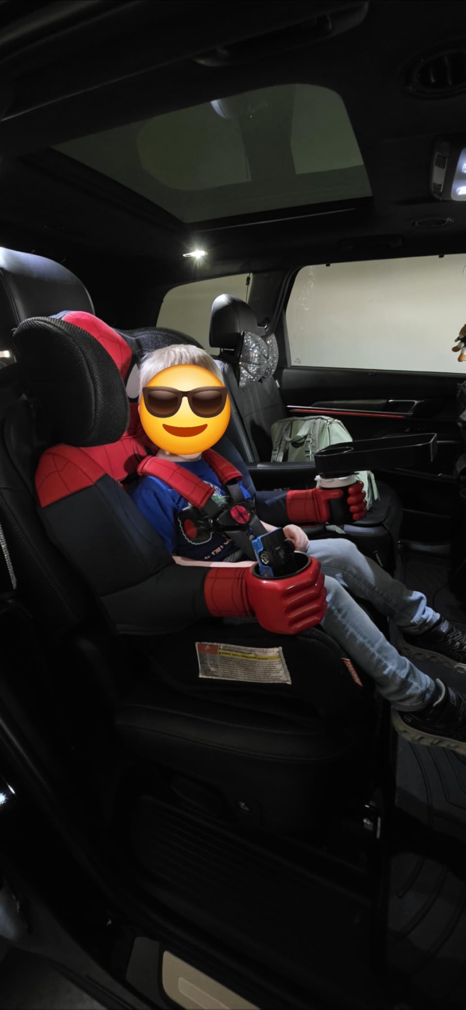 KidsEmbrace 2-in-1 Car Seat | Forward-Facing Harness (26.5-65 lbs) & Booster Mode (40-100 lbs) | Latch | Premium Fit with Multi-Position Headrest, Harness & Recline customer photo 1