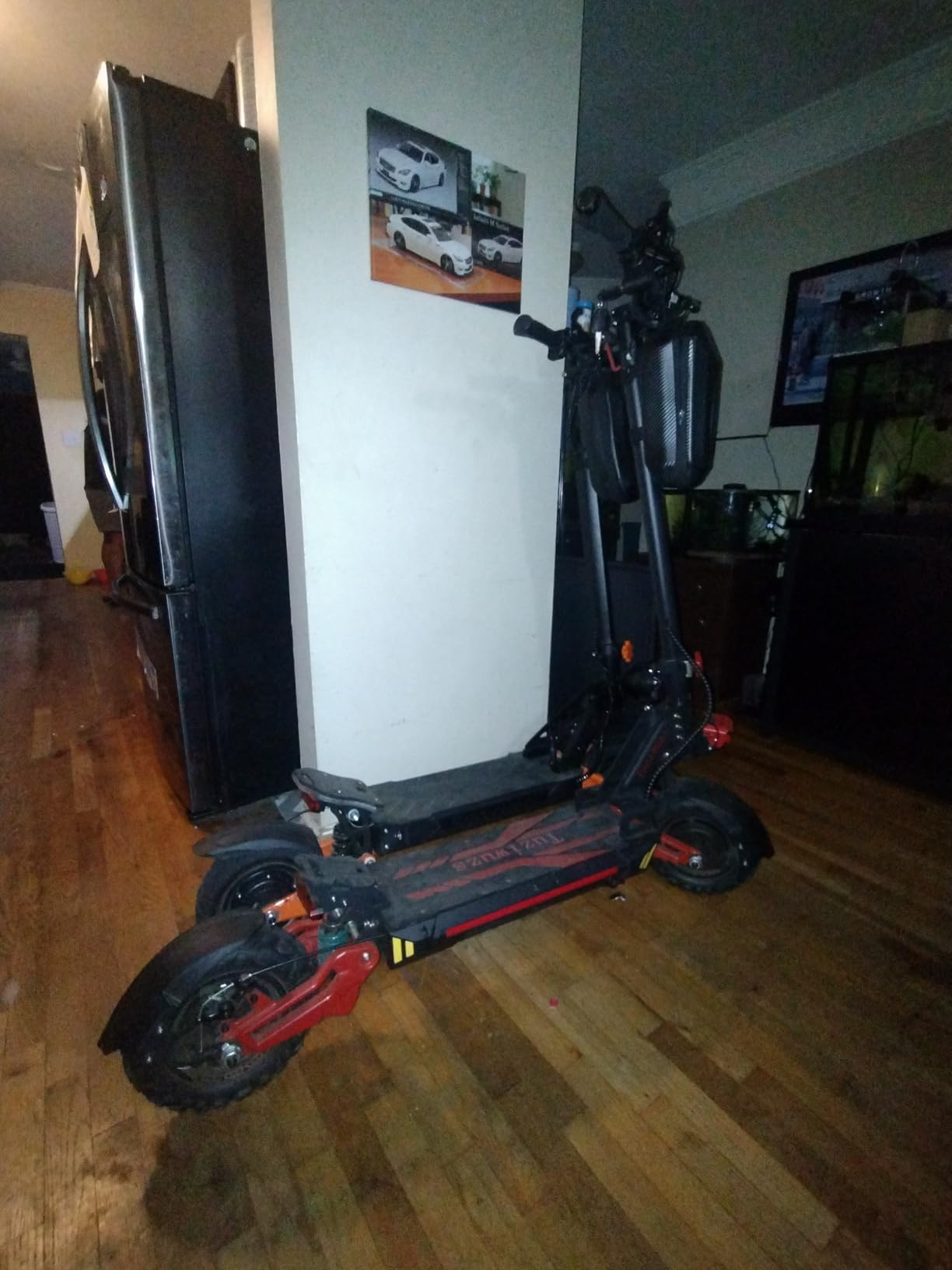 HLOIE V2 5600W Dual Motor Electric Scooter for Adults, 48V 26AH Lithium Battery, Up to 45MPH, 55 Miles Range, Dual Suspension, Dual Brakes, 3 Speed Modes, LCD Display – Off-Road Folding E Scooter customer photo 1