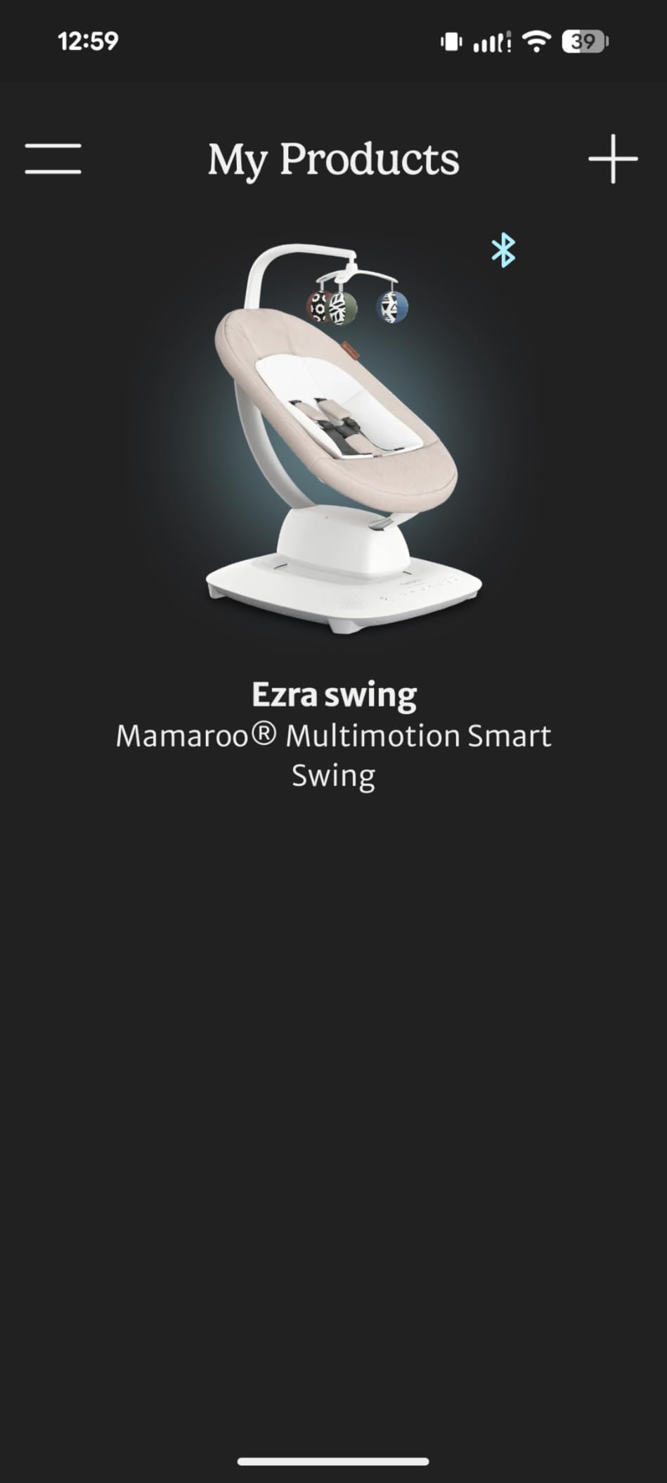 UPPAbaby Mamaroo Smart Swing - Customizable Soothing Modes with MotionSync Technology - Infant Recline + Bluetooth Enabled - Included Newborn Insert - Camila (Dark Green Melange) customer photo 2