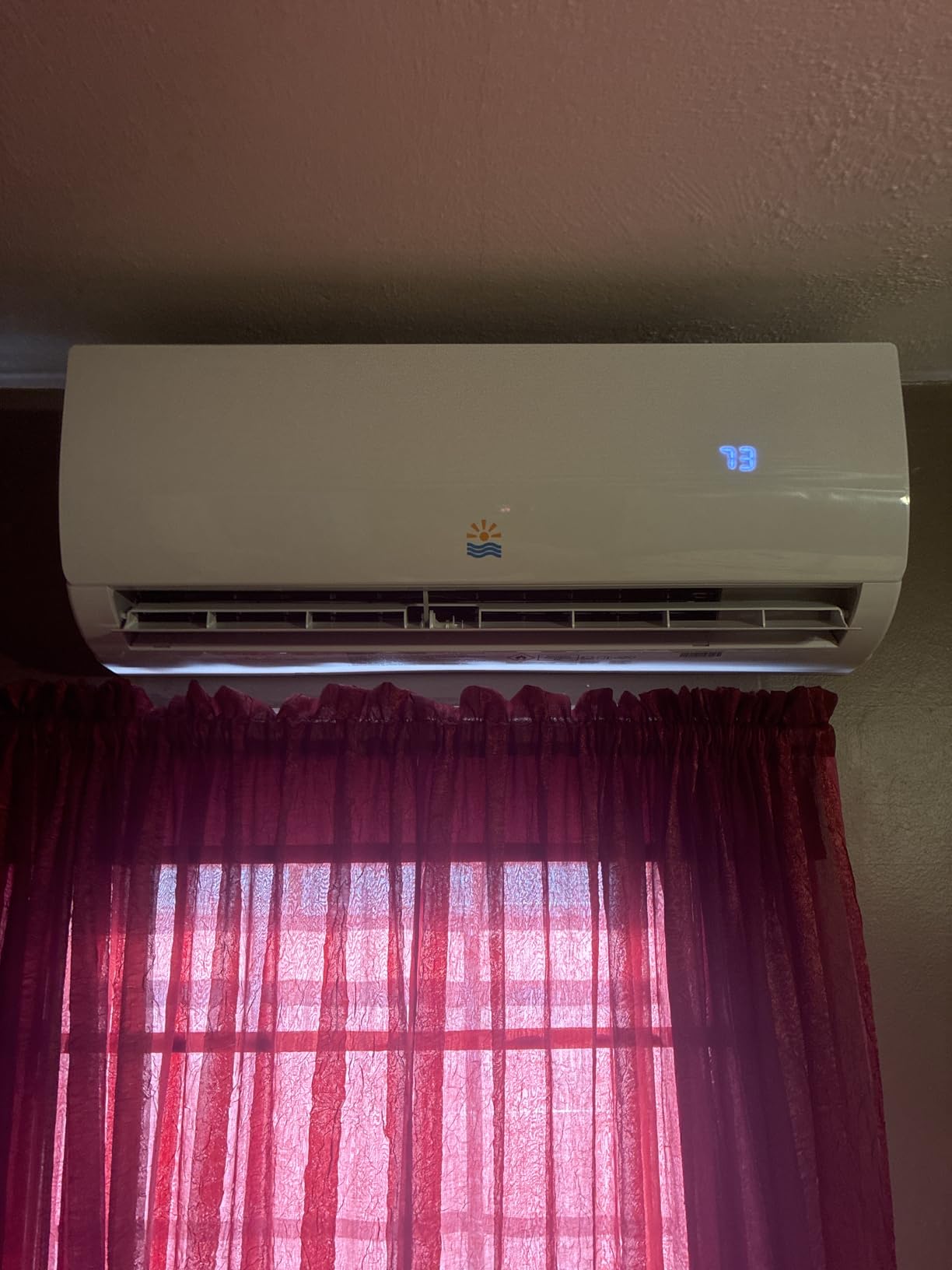 Mini Split AC/Heating System - 18000 BTU Mini Split AC Unit Inverter Heating and Cooling, 19 SEER2 230V Energy Efficient Ductless Air Conditioner Up to 1250sq.ft, Pre-charged System, Installation Kit customer photo 1