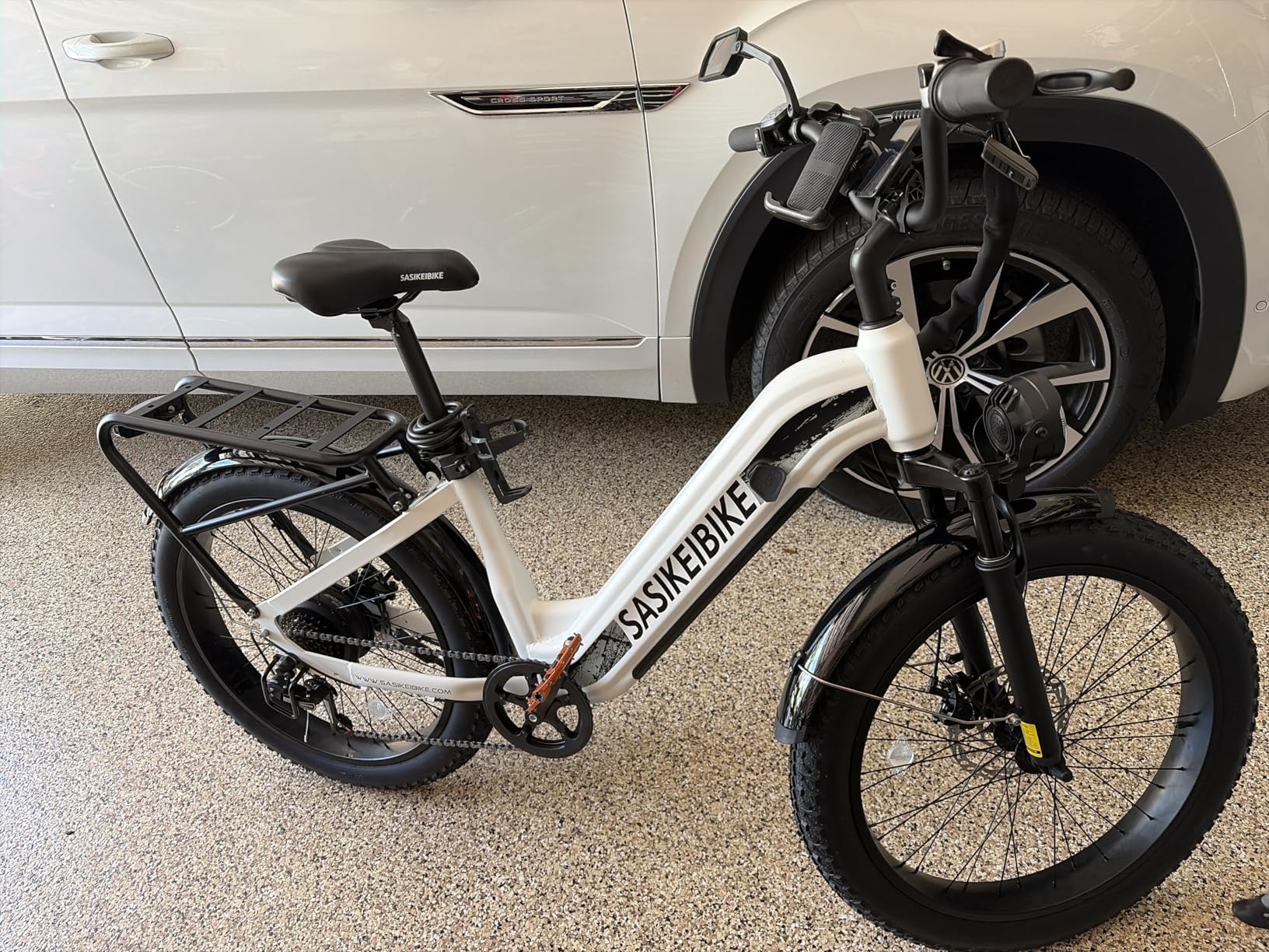 SASIKEIBIKE Electric Bike for Adults, 1500w Motor Peak Faster Ebike with Pedals, 48V 20Ah Removable Battery 70 Miles Adult Electric Bicycles, 24