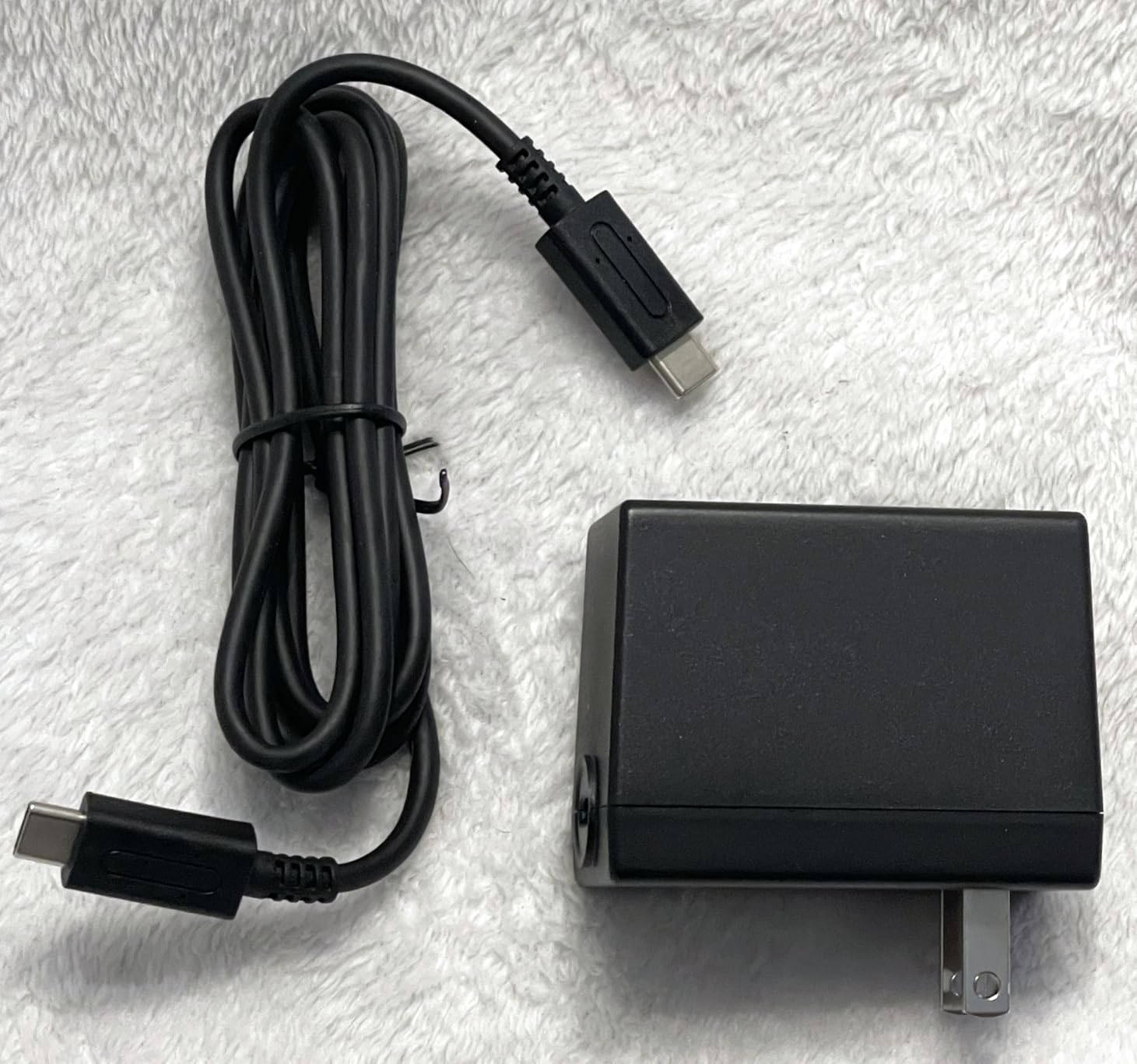 Charger for Nintendo Switch, 45W AC Adapter Fast Charging with 5ft Detachable USB C Cable, Compatible with Switch/OLED/Lite, Steam Deck, Support TV Mode, Original Quality customer photo 1