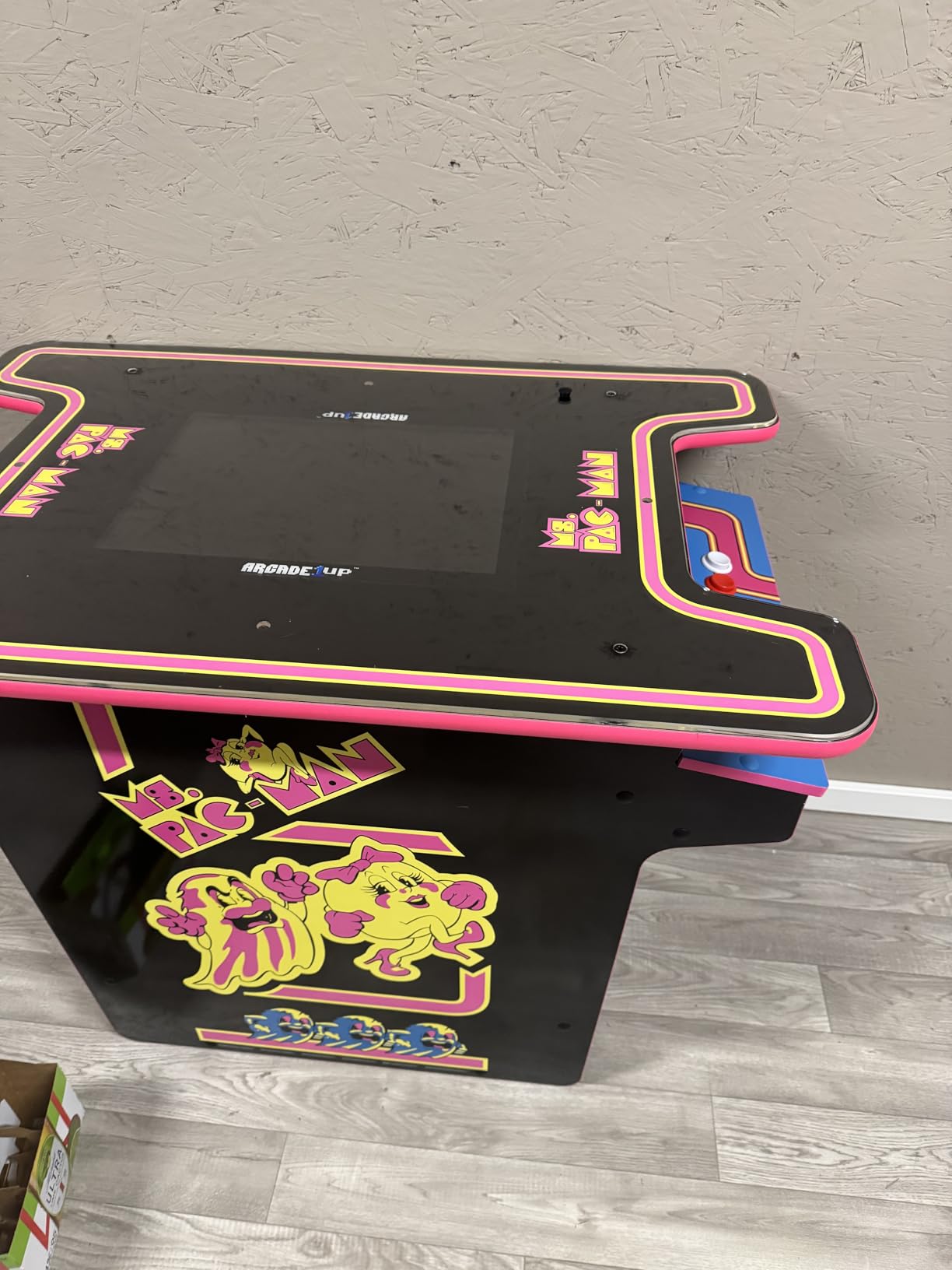 Arcade1Up Ms.PAC-MAN Head-to-Head Arcade Machine - Retro Home Arcade Table with 12 Classic Games, Light-Up Control Deck & Real-Feel Joysticks customer photo 1