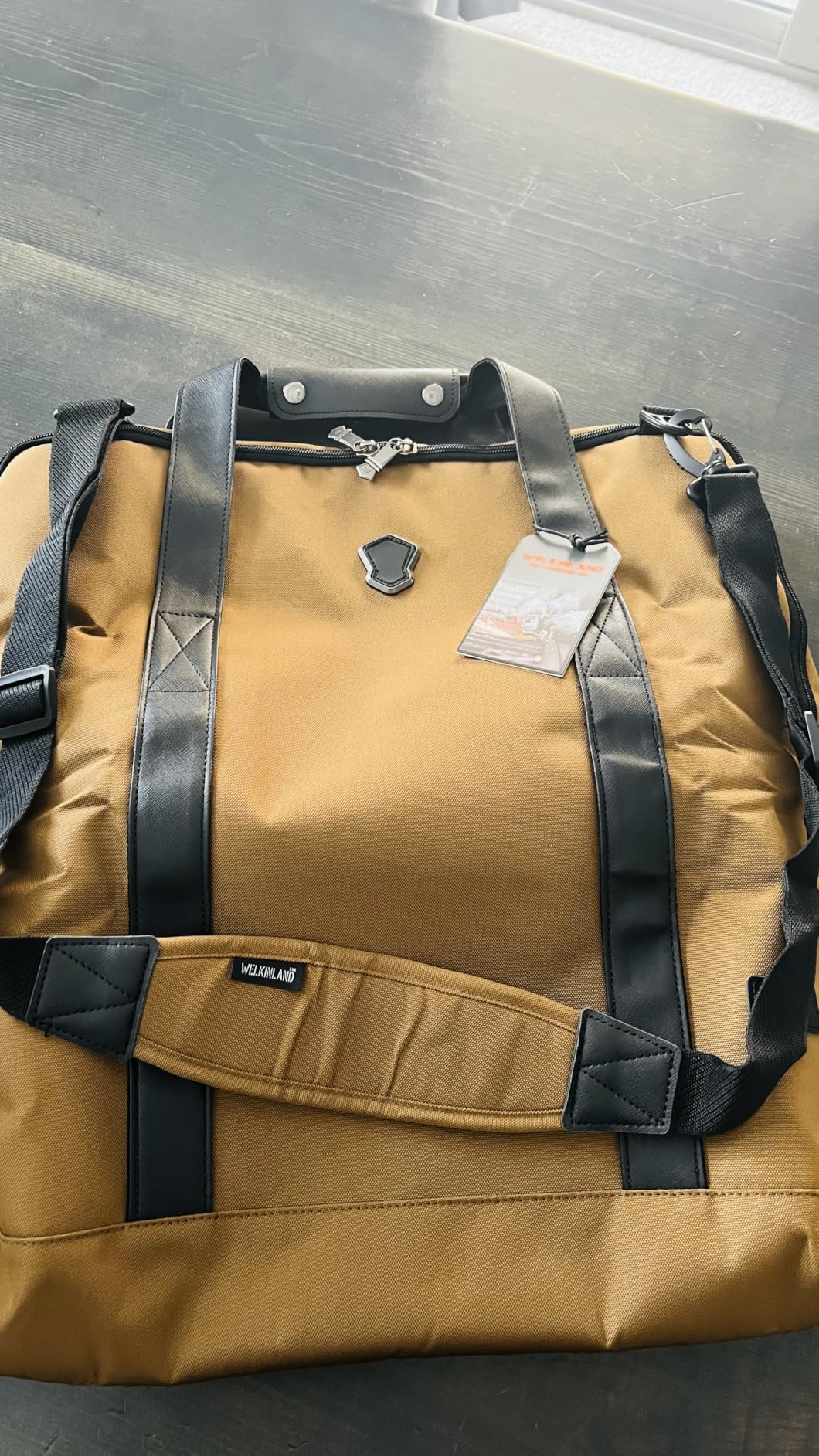 2-Suit Carry On Garment Bag for Travel, 30-L Suits Holder Travel Bag, 8-Pocket Garment Bag for Men, Wrinkle-Free Travel Garment Bags for Suits, Durable Suit Carrier Garment Travel Bag customer photo 1
