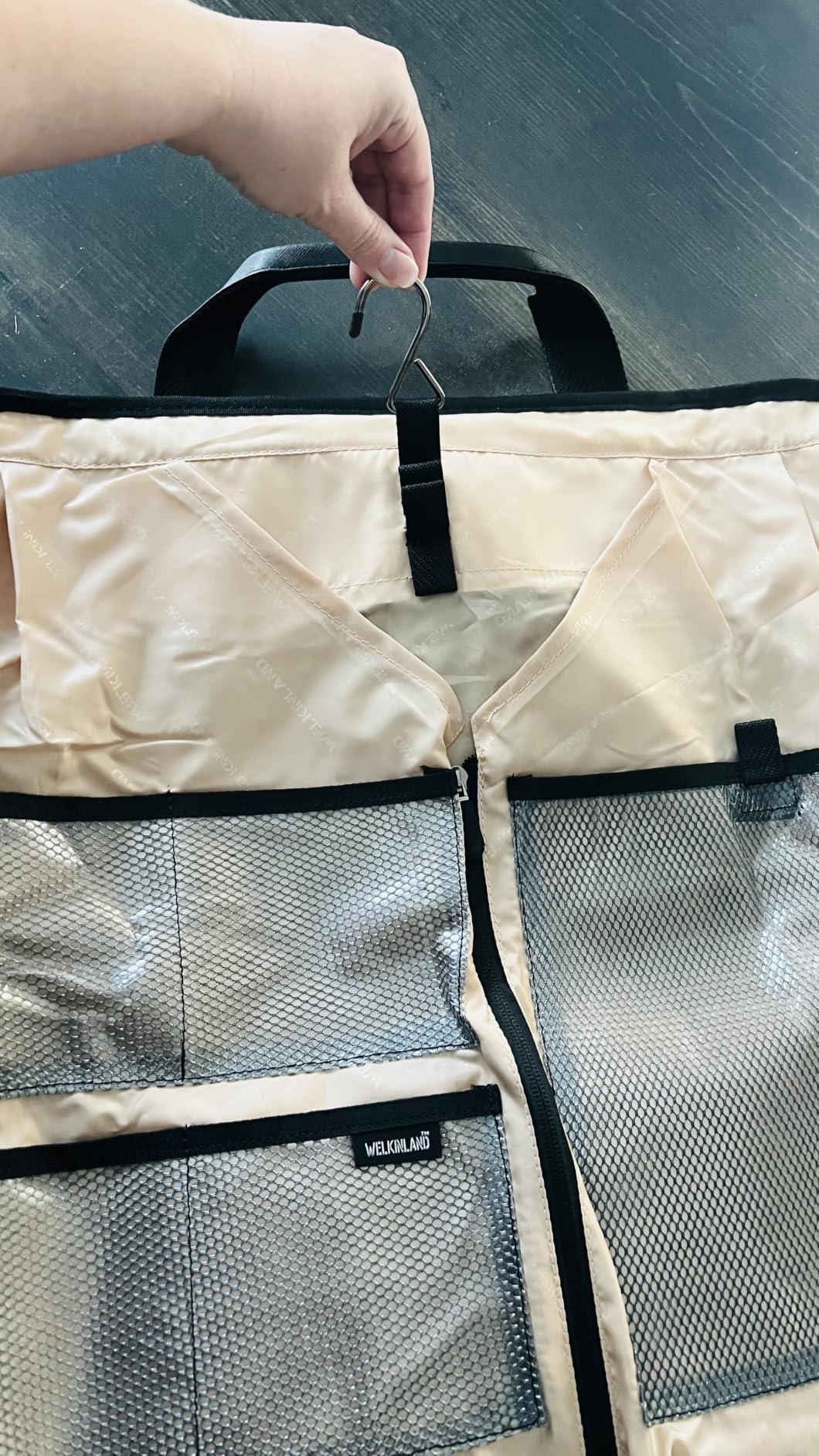 2-Suit Carry On Garment Bag for Travel, 30-L Suits Holder Travel Bag, 8-Pocket Garment Bag for Men, Wrinkle-Free Travel Garment Bags for Suits, Durable Suit Carrier Garment Travel Bag customer photo 2