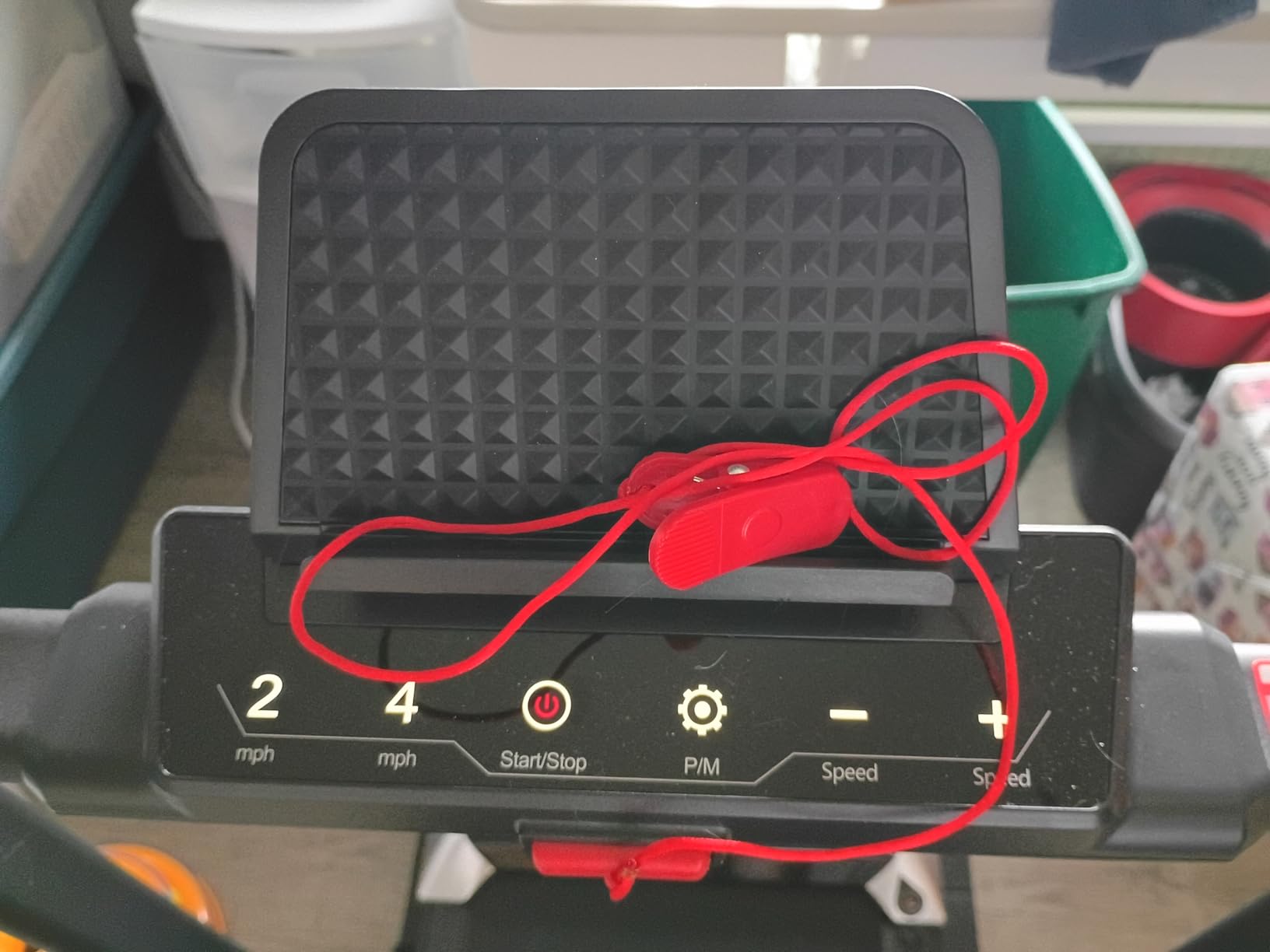 TOPUTURE Walking Pad Treadmill with 12% Incline, 6 in 1 Folding Treadmill with Adjustable Handle Bar for Home/Office, Under Desk Treadmills Portable Walking Pad with App, Remote Control & LED Display customer photo 2