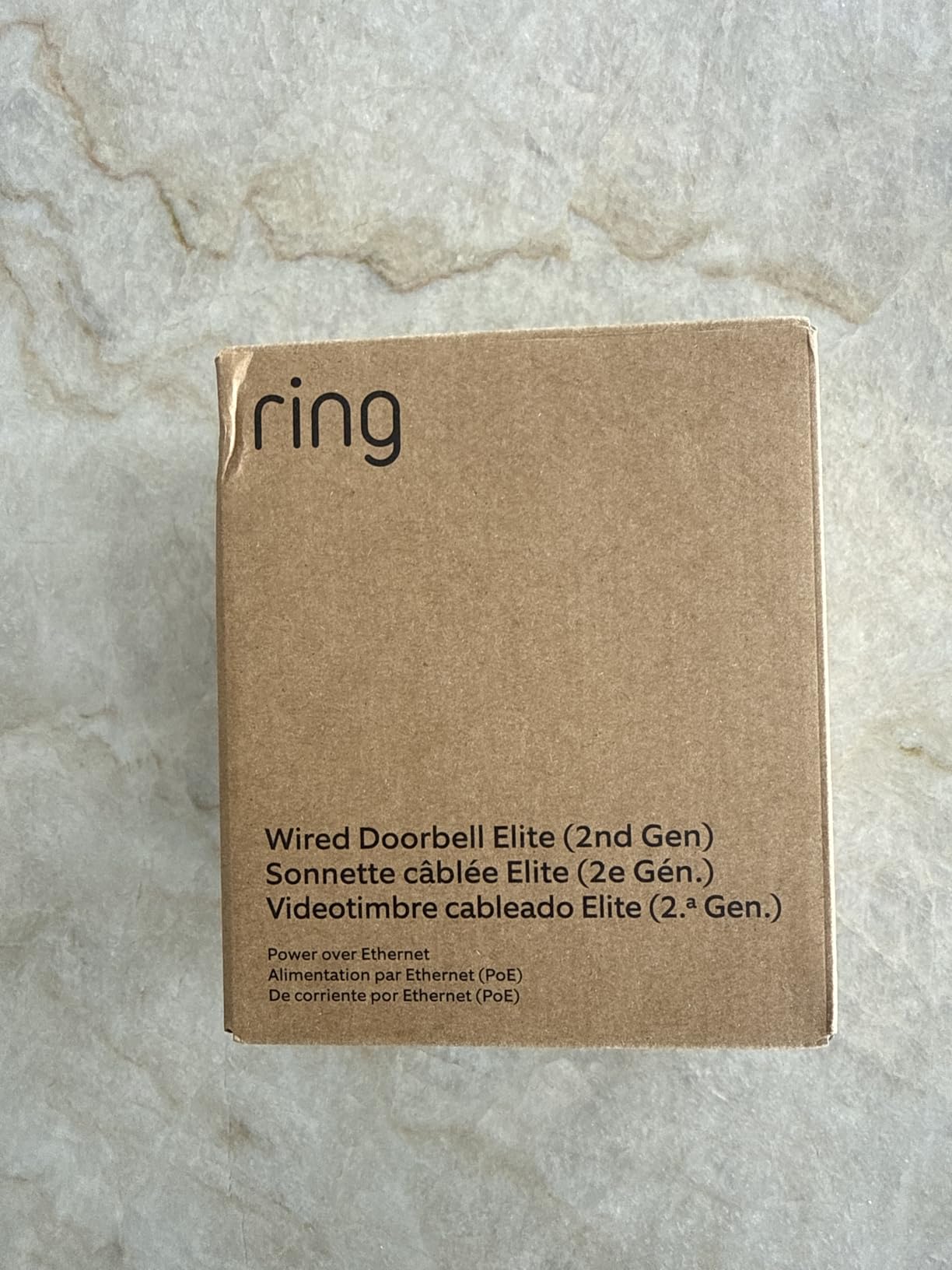 Ring Wired Doorbell Elite (newest model), Native Power over Ethernet, Retinal 4K video, Remote Gate Access, 10x Enhanced Zoom, Low-Light Sight customer photo 2
