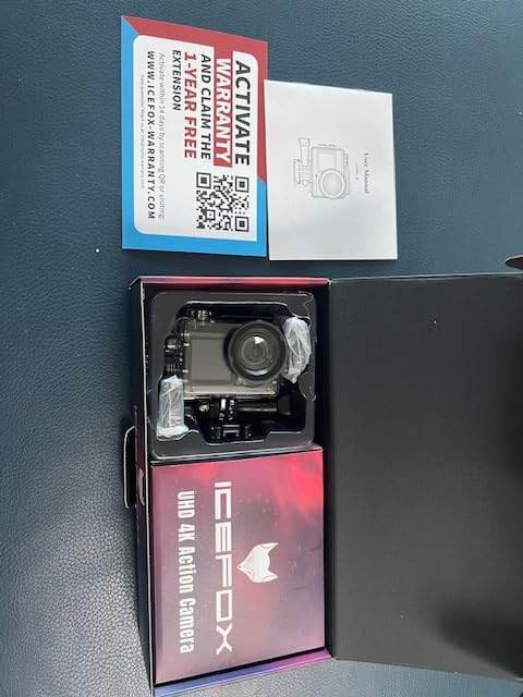 icefox Action Camera 4K 60FPS 30MP with 2X 2150mAh Batteries, Underwater Camera with 5X Zoom, EIS, Powered by Snappro App, Support Video & Photo Editing, Waterproof, WiFi Remote Control customer photo 2