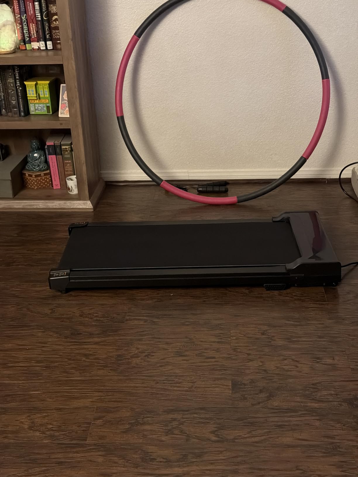 Walking Pad Treadmill for Home - Under Desk Walk Pads with Remote Control Mini Running Portable Electric Machine Adjustable Slim Compact with 0.6-4.0MPH Max up 220 Lbs Modes for Office Small Spaces customer photo 2