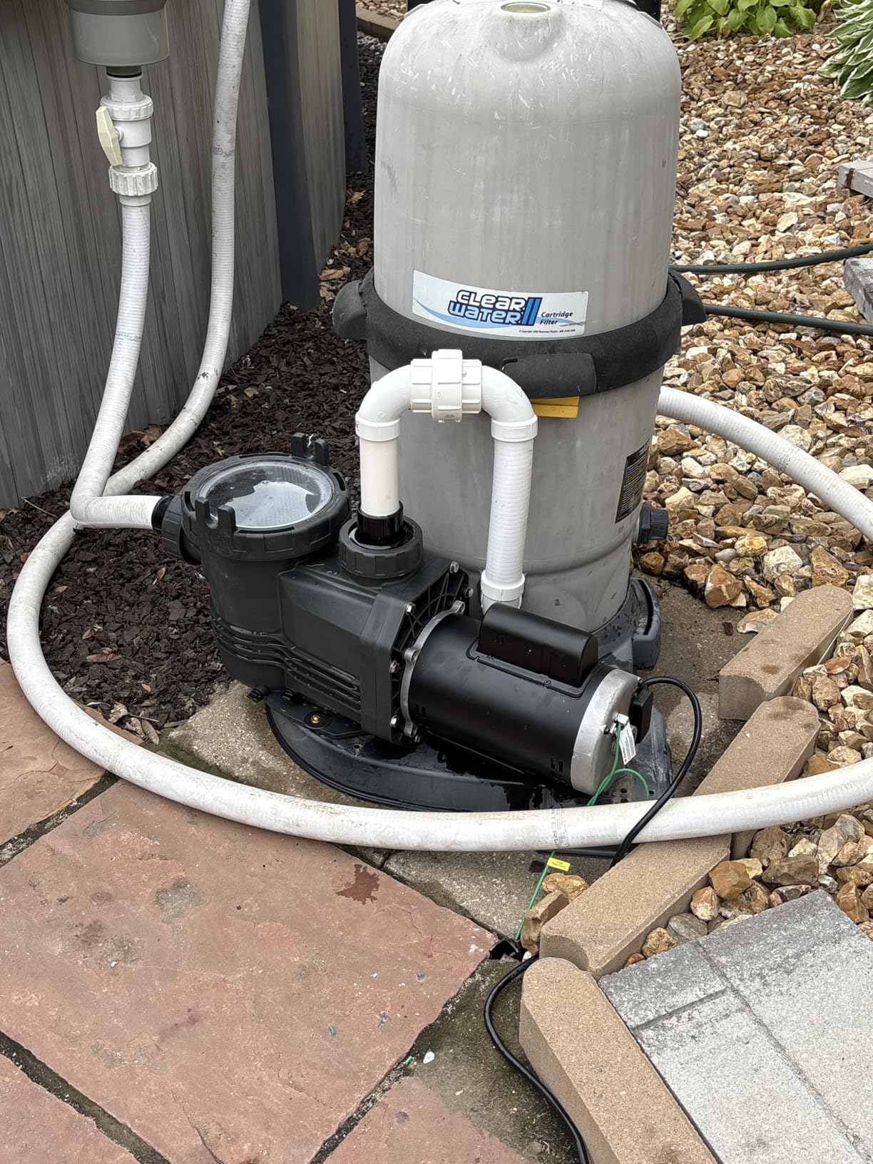 Aquastrong Riptide Series 2 HP In/Above Ground Pool Pump, 220V Dual Speed, Up to 8,586 GPH High Flow, Pure Copper Motor, Energy Efficient, Self Priming with Filter Basket customer photo 2