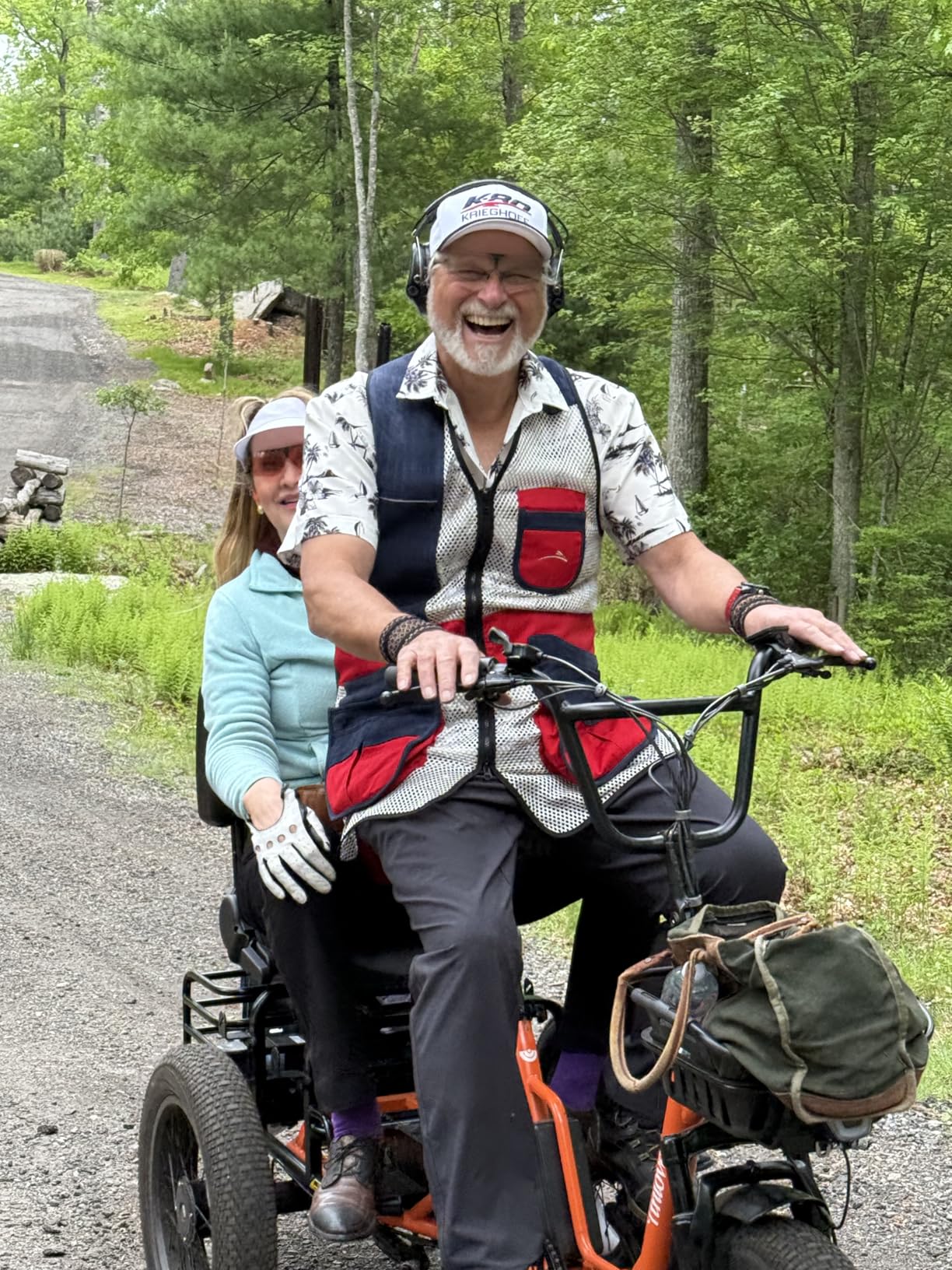 Folding Electric Tricycle for Adults 2 Seater, 20MPH 100 Miles 4