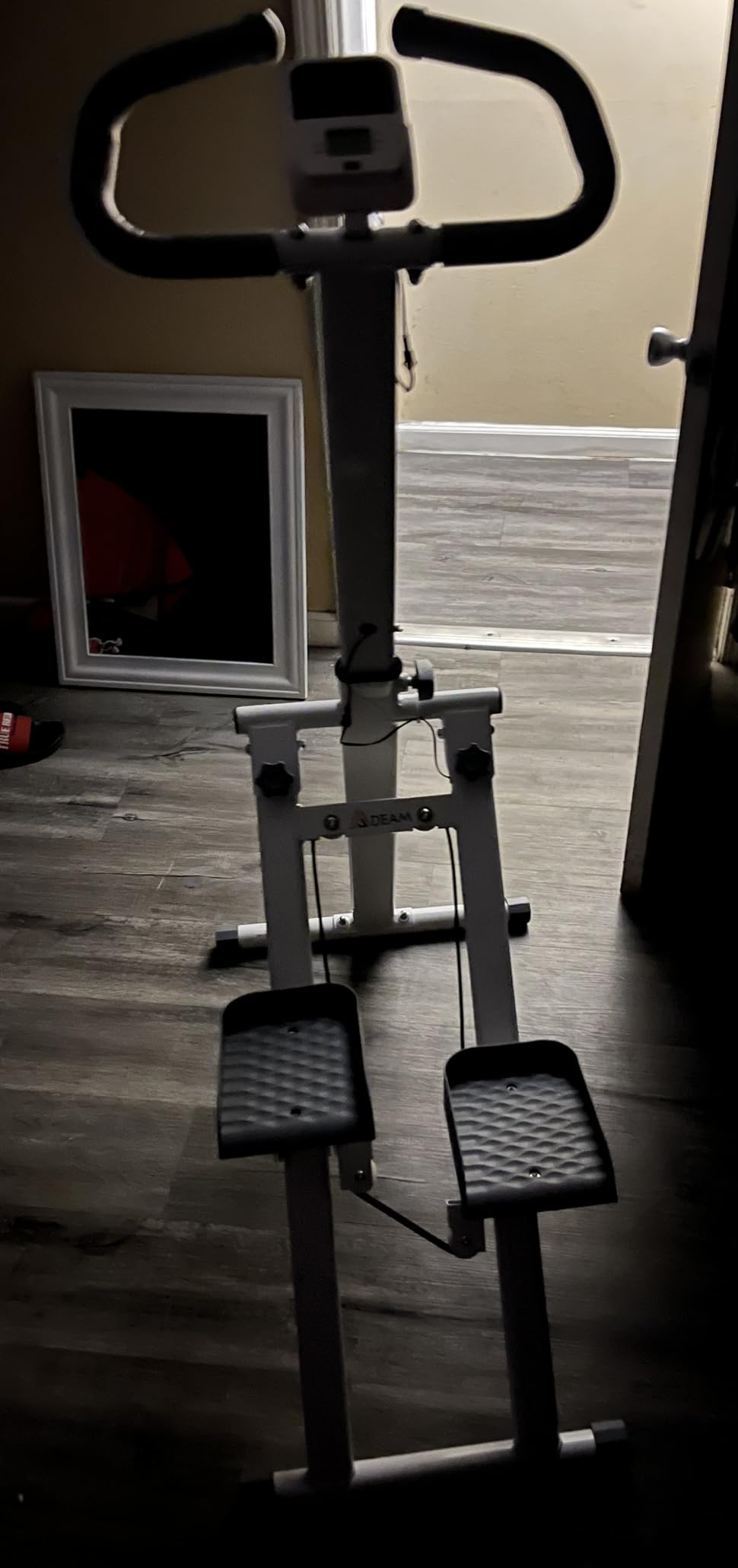 Stair Stepper for Home, Stair Master for Exercise at Home Folding Stair Stepper for Full-Body Workout Compact Stair Climber with Resistance/Phone Holder/Adjustable Handlebar & Pedals customer photo 2