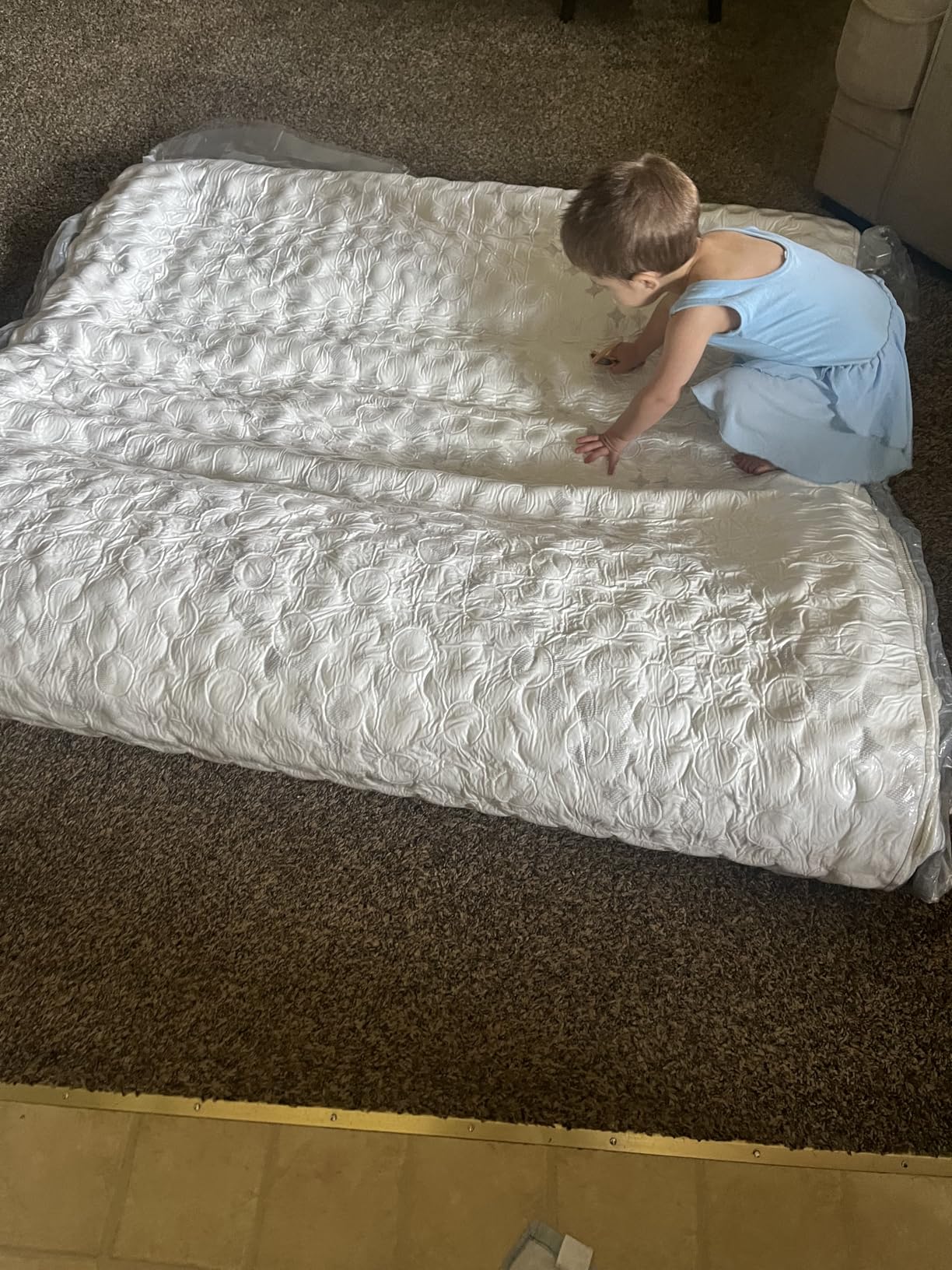 Sleepmax Extra Firm Queen Mattress 14 Inch - Deep Sleep Hybrid Mattress Enhanced Pain Relief - Extra Firm Bed in a Box with Lumbar & Hips Support - 365-Night Trial, Forever Warranty, Fiberglass-Free customer photo 2